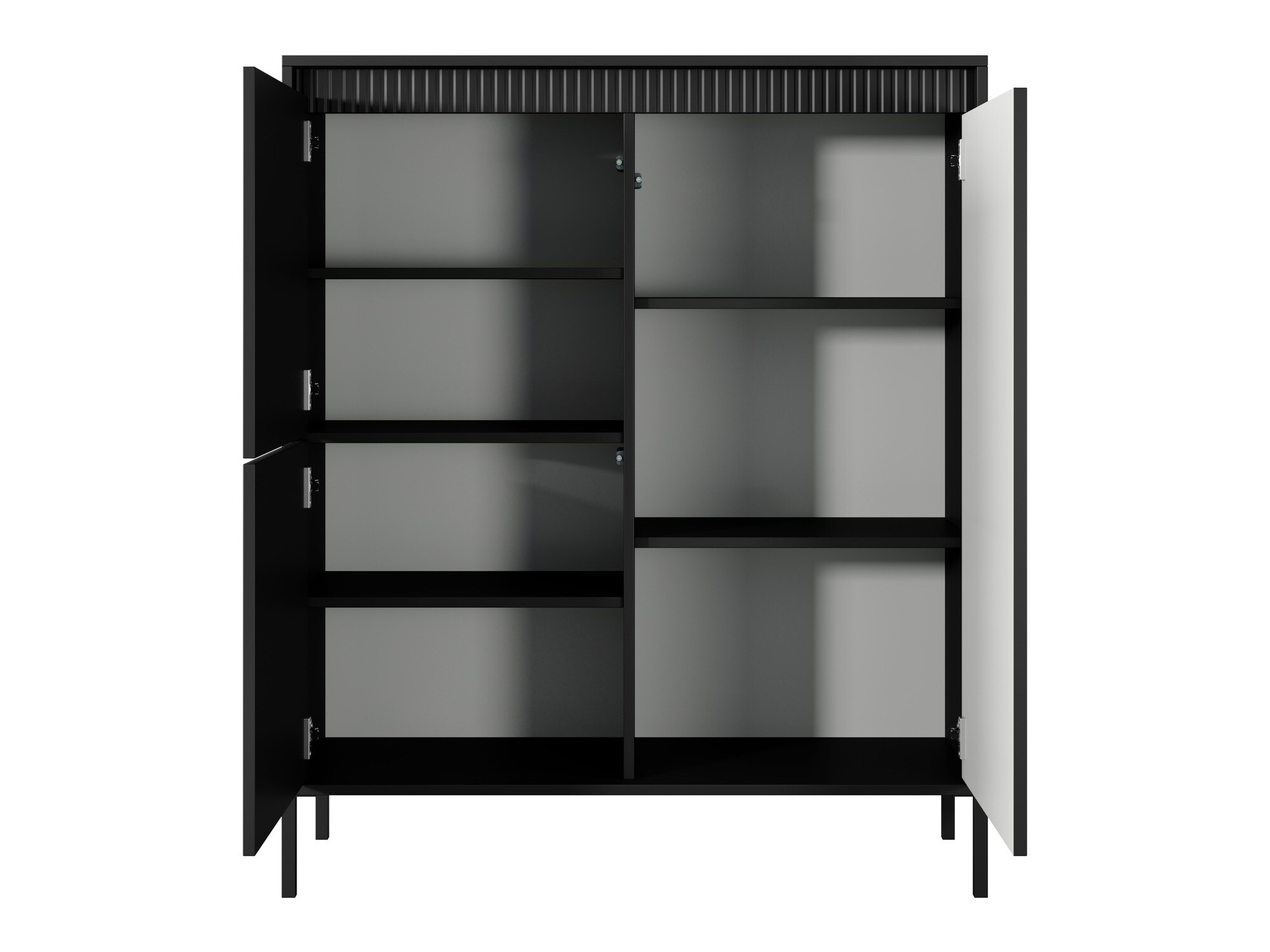 Dressoir Romfele 100 (Zwart)