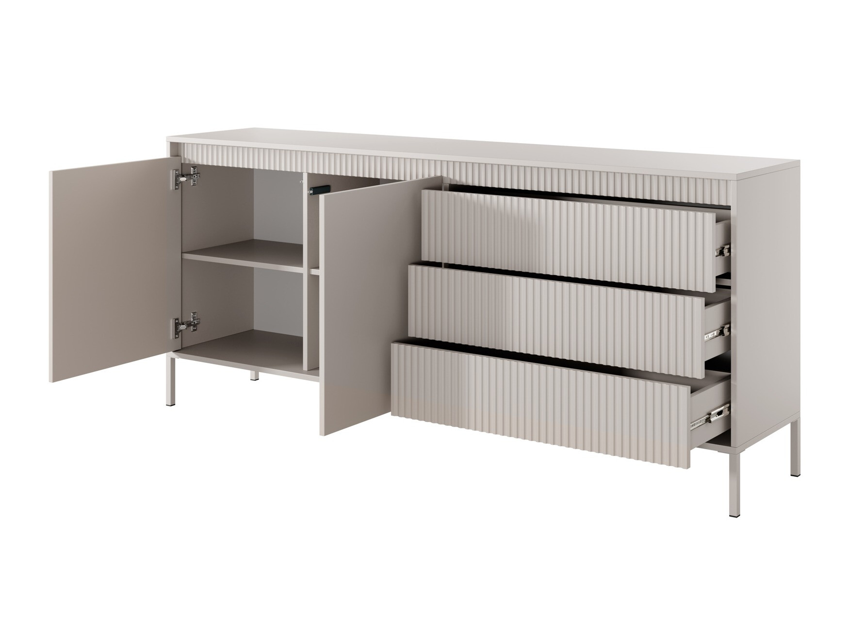 Ladekast Romfele 102 (Beige)