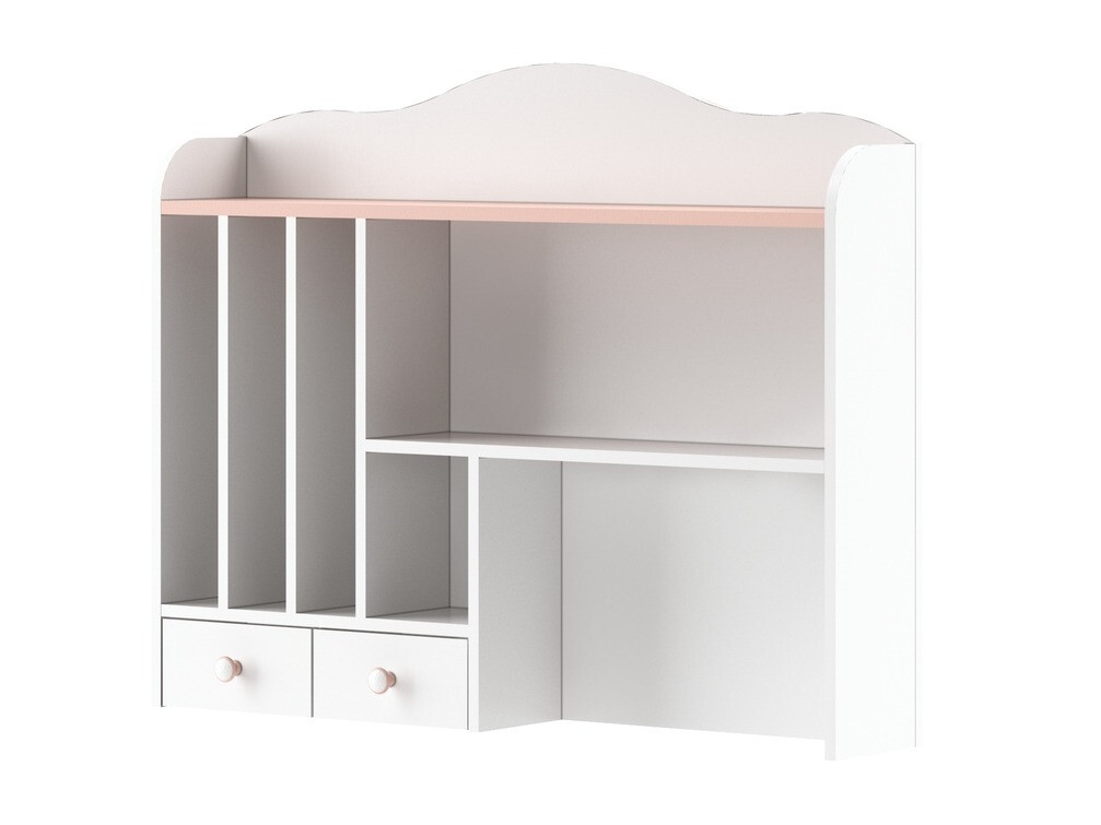 Wandplank Velferi 115 (Wit + Roze)