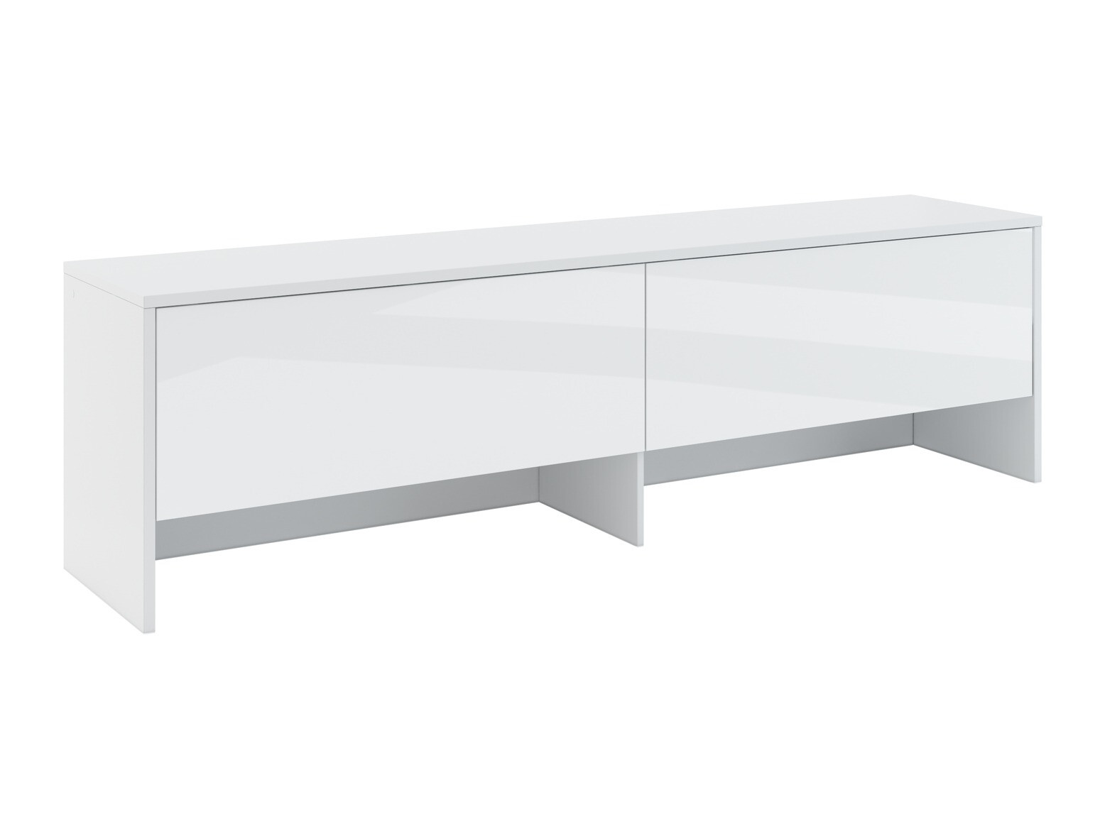 Dressoir Concept Pro Lenart III (Wit + Glanzend wit)