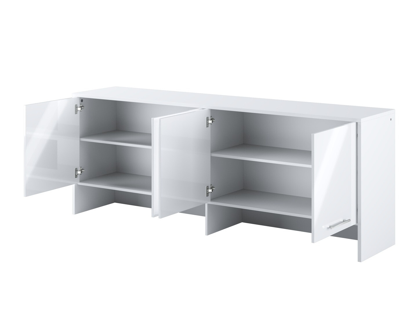 Dressoir Concept Pro Lenart Levfere 113 (Wit + Glanzend wit)