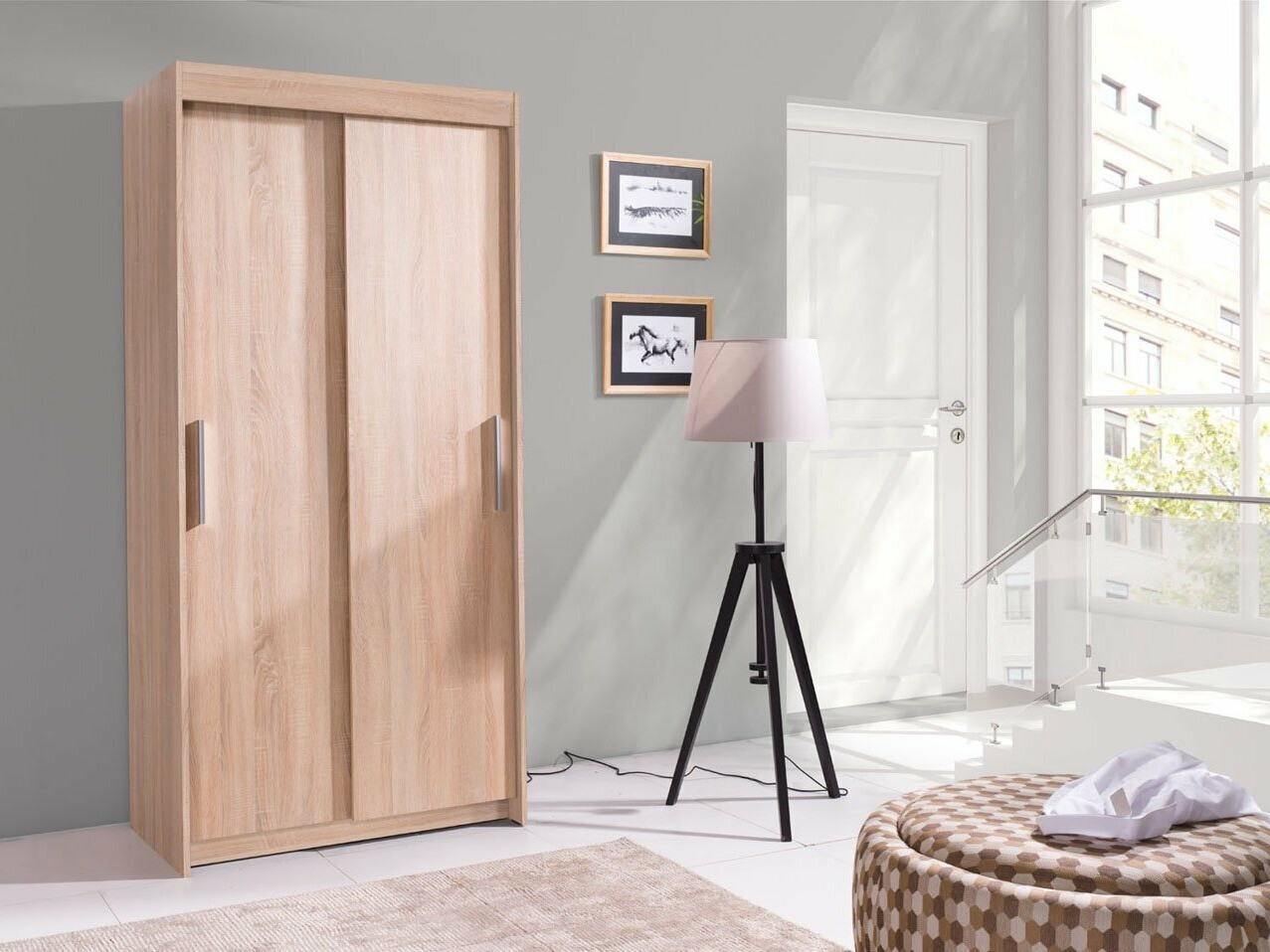 Kledingkast Toledo 108 (Sonoma eik)