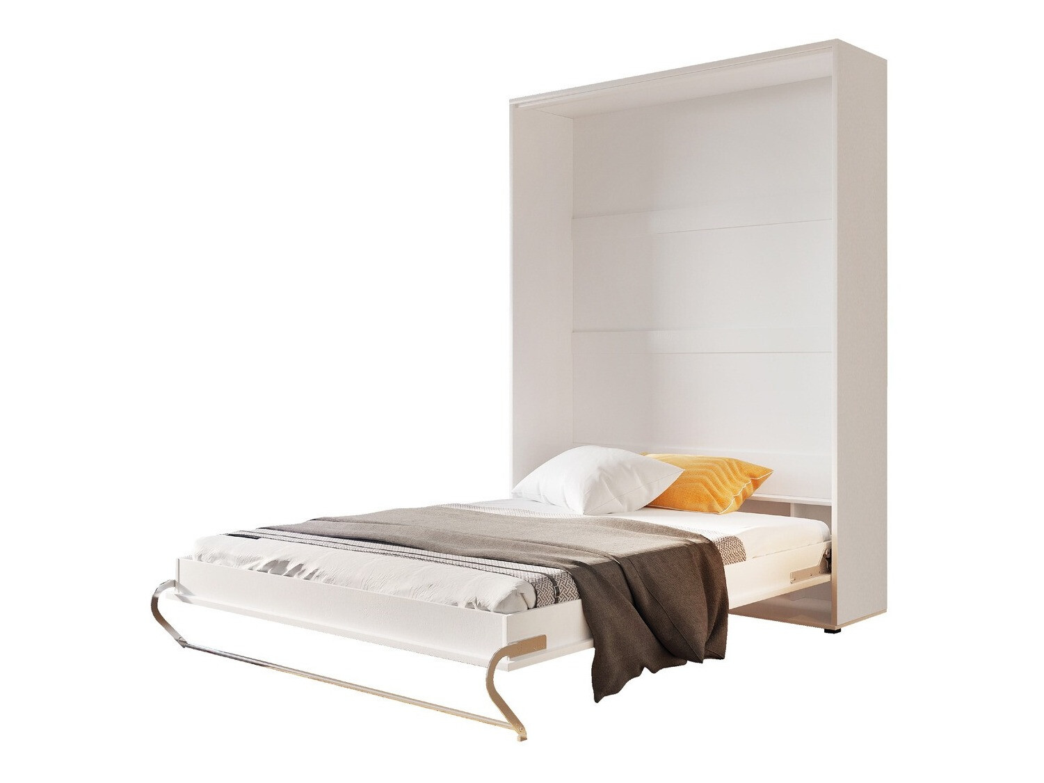 Meubelset Concept Pro Lenart Levfere 144 (Glanzend wit + Wit)