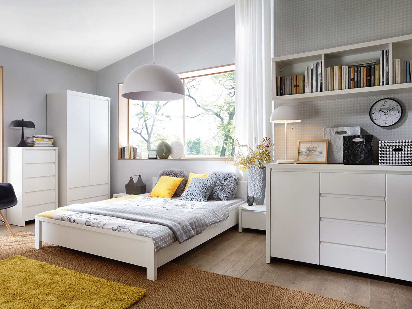 Nachtkastje Nolroma 102 (Wit)