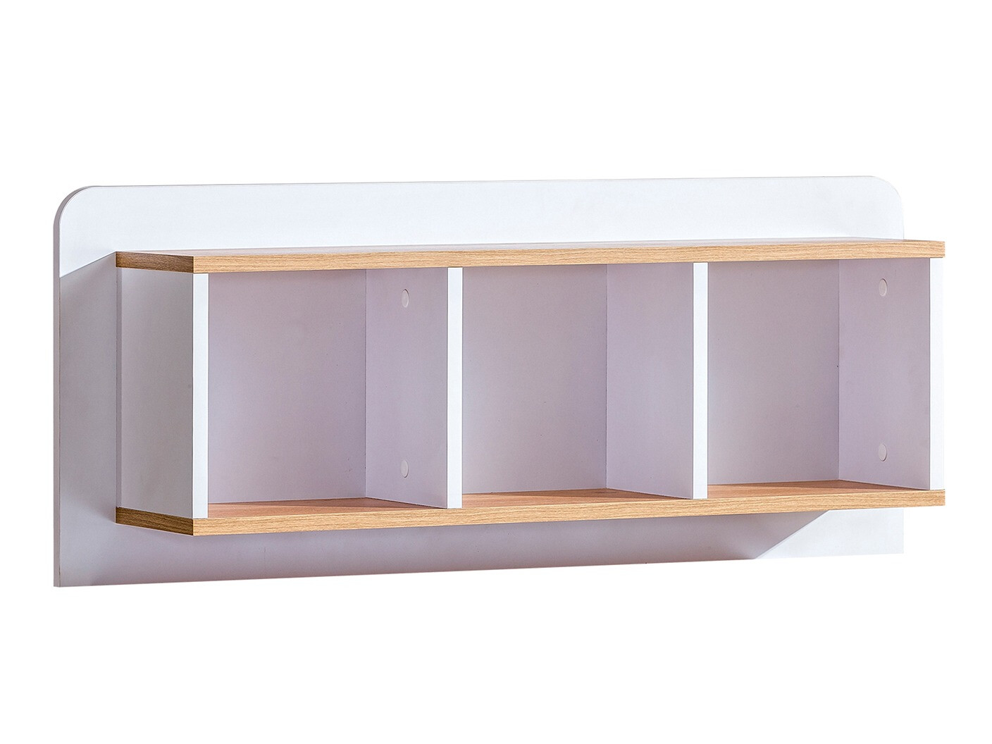 Wandplank Ophmora 108 (Eiken + Wit)