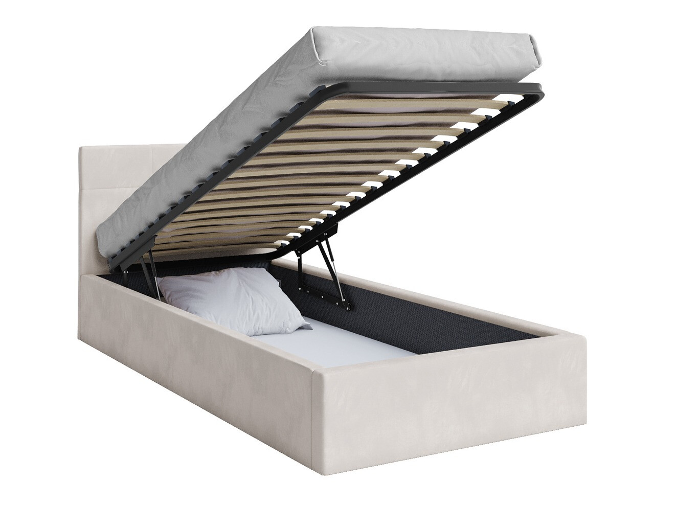 Bed Fairfield 107 (Crème)