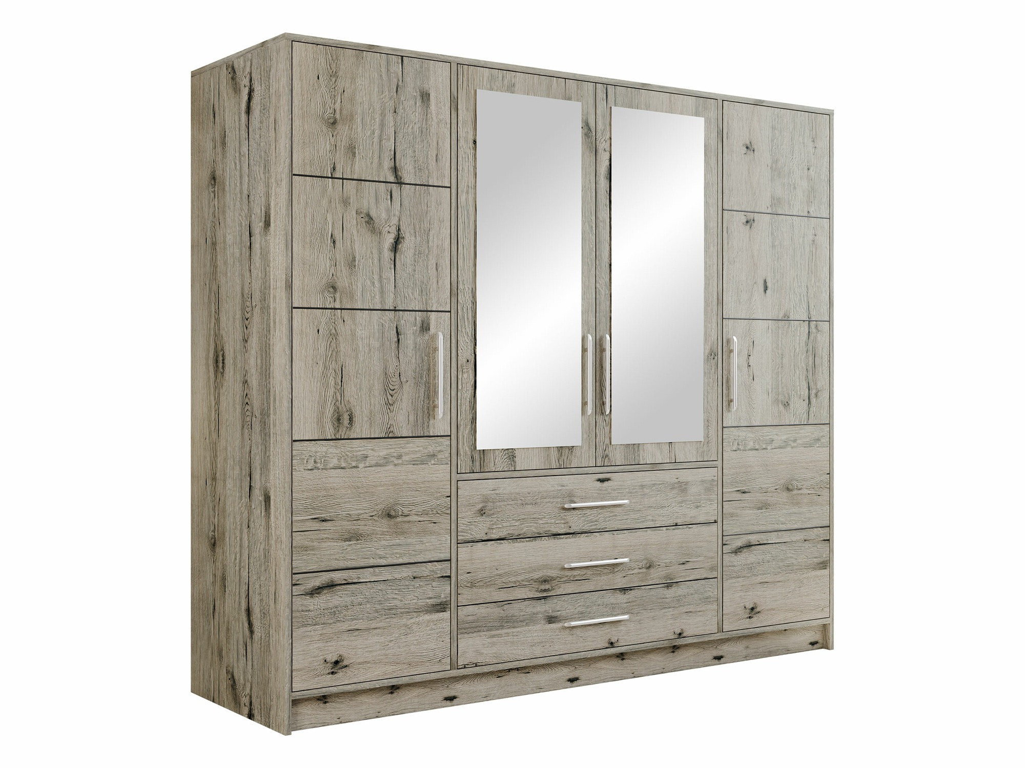 Kledingkast Dortivu 154 (Wellington eik)