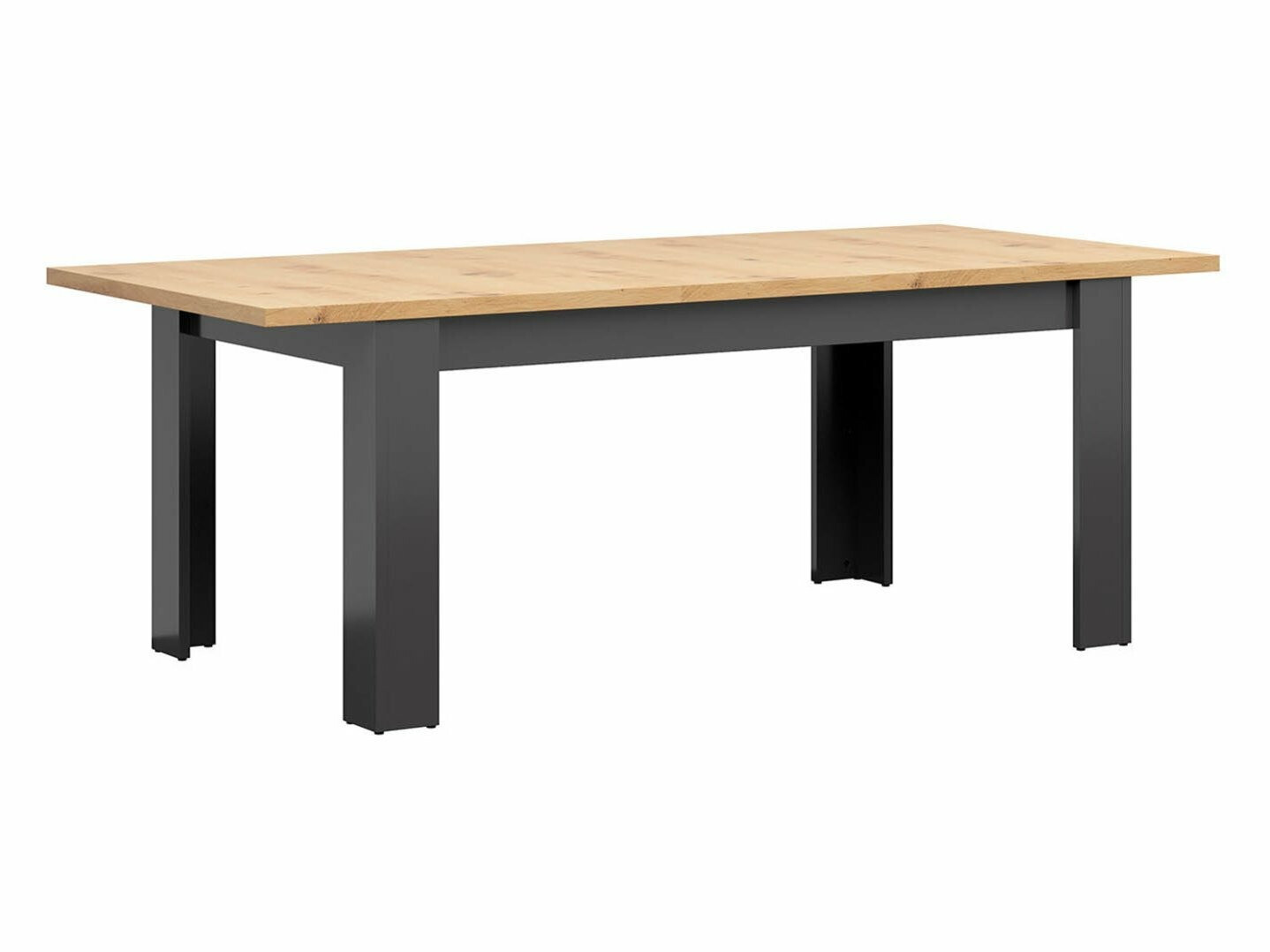 Tafel Sordoro 122 (Grafiet + Artisan eiken)
