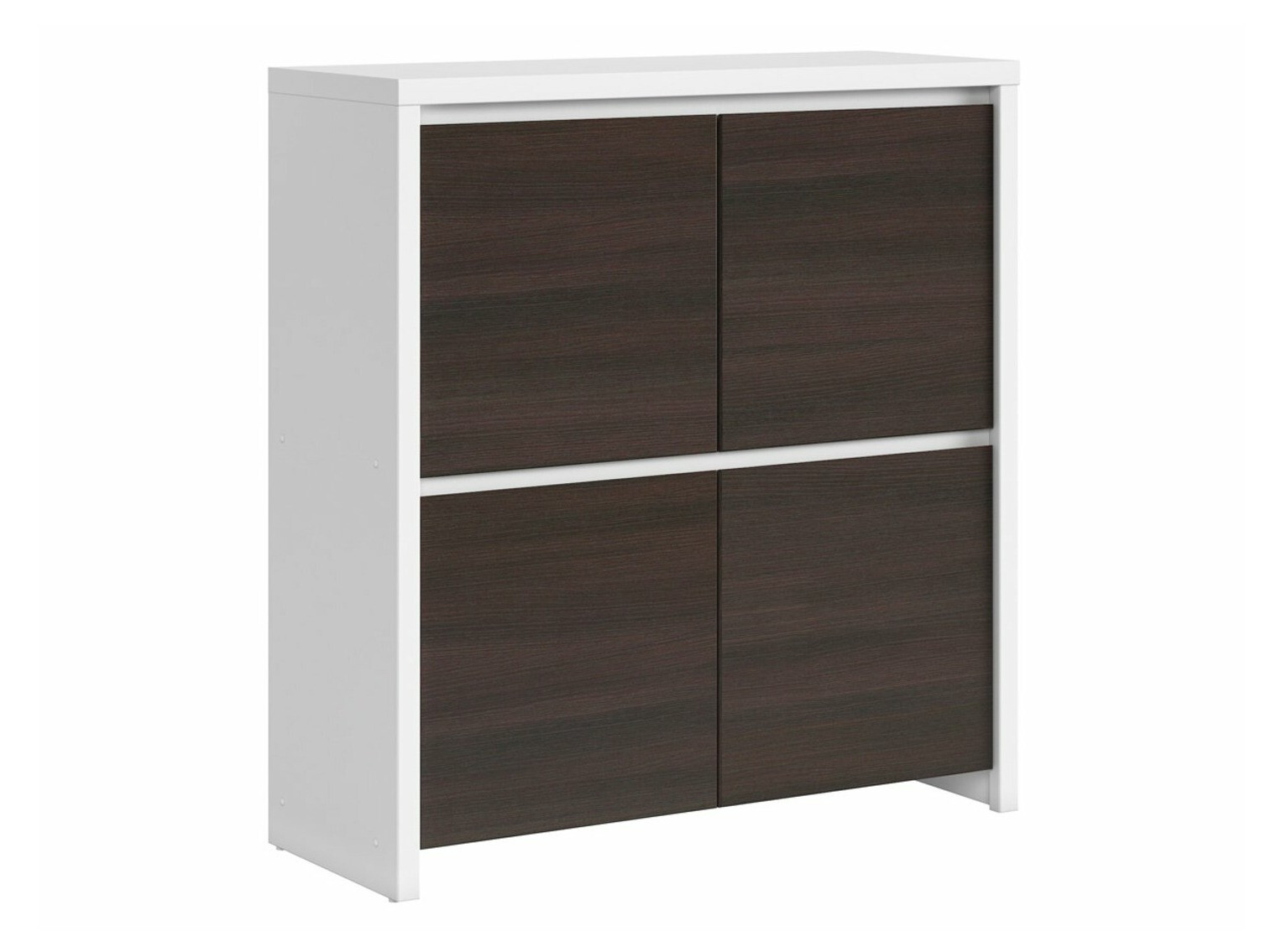 Dressoir Nolroma 104 (Wit + Wengé)