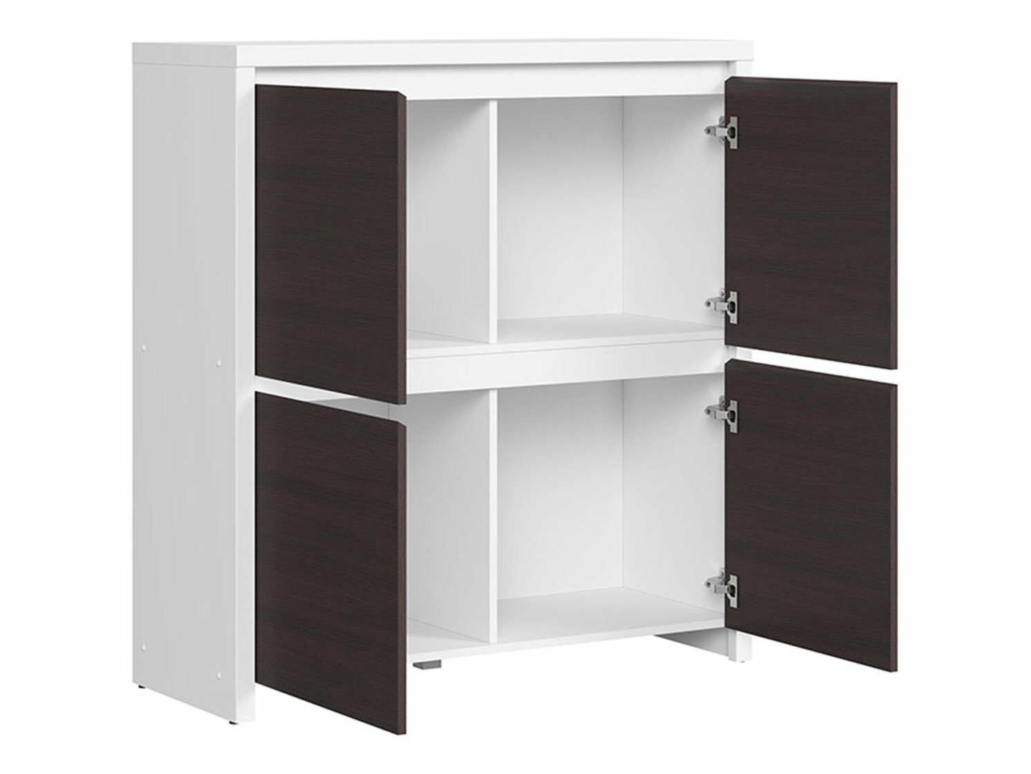 Dressoir Nolroma 104 (Wit + Wengé)