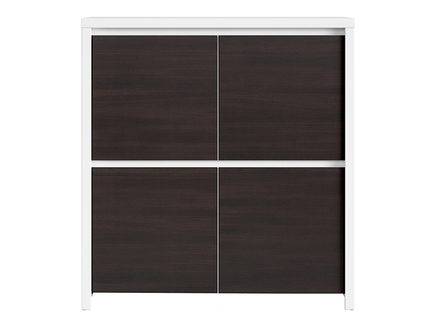 Dressoir Nolroma 104 (Wit + Wengé)