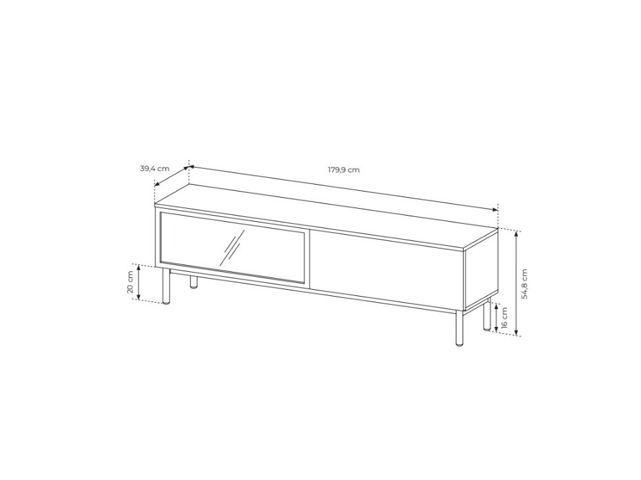 TV-meubel Livmave 105