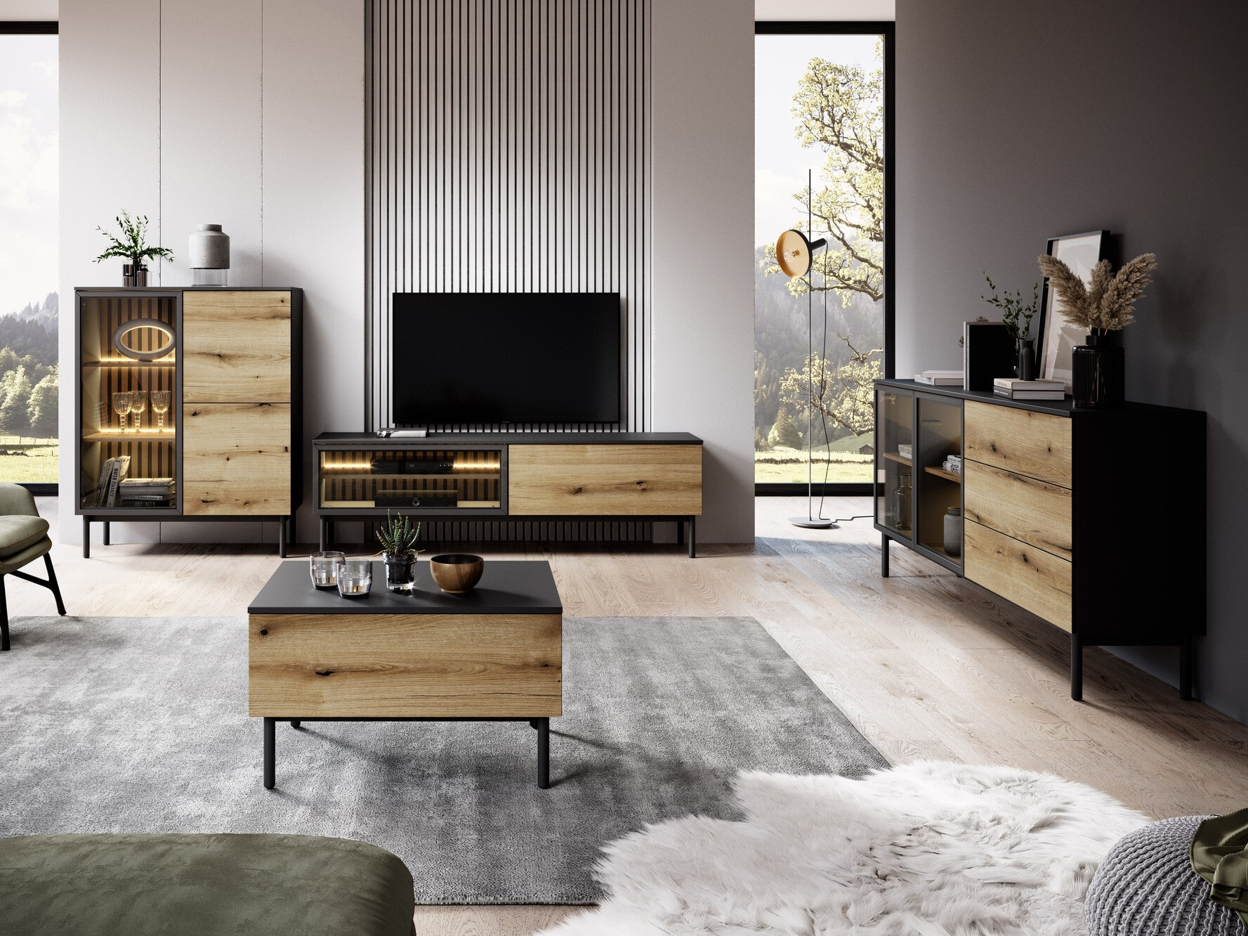 Woonkamerset Livmave 107 (Aanwezig)