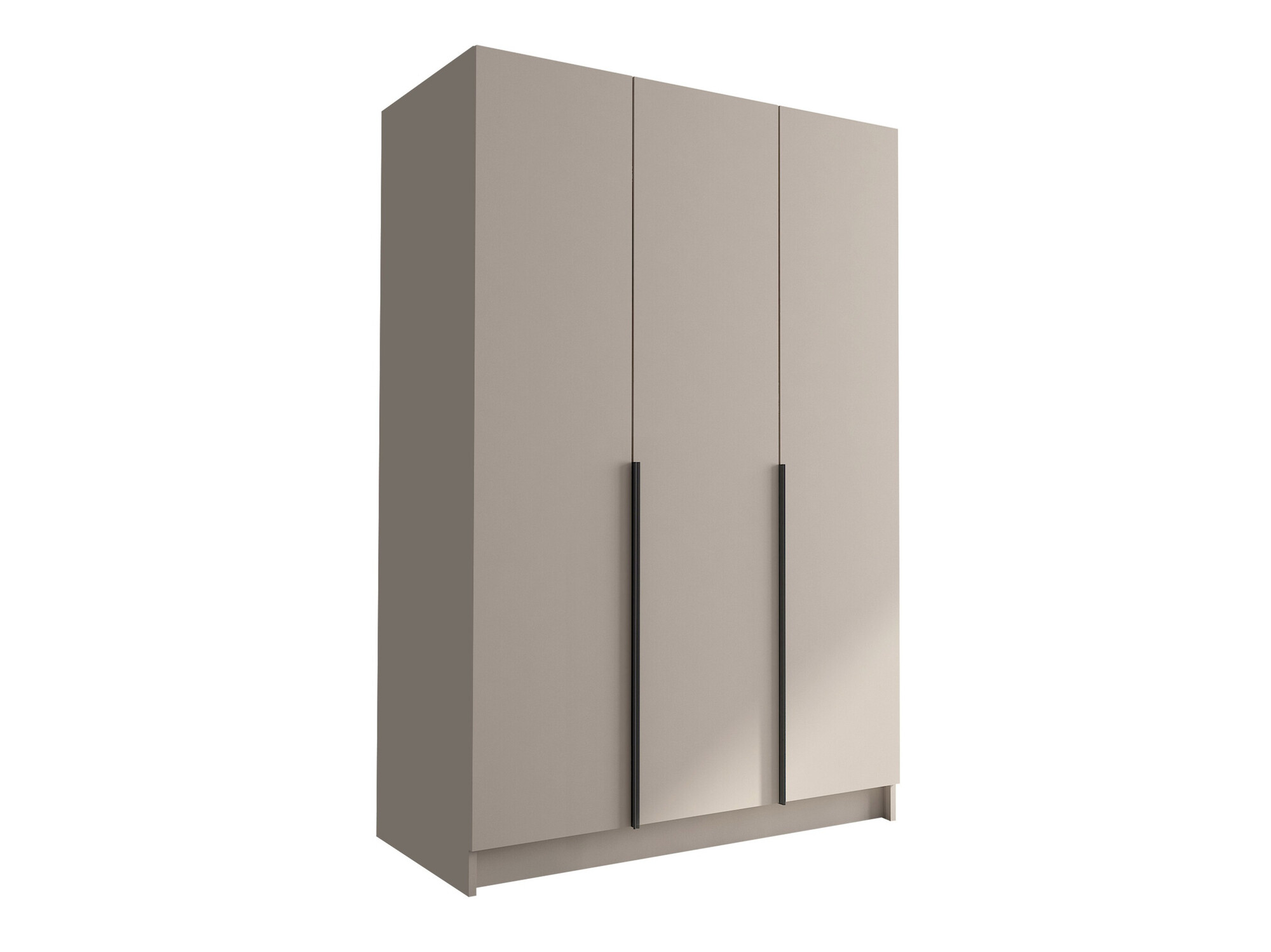 Kledingkast Closico 198 (Kasjmier + Zwart)