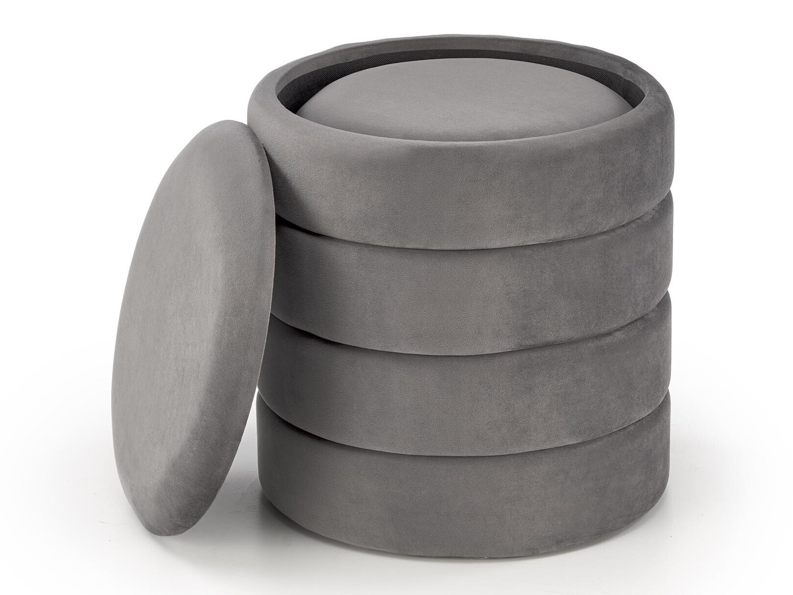 Set poefs Houston 1780 (Grijs)