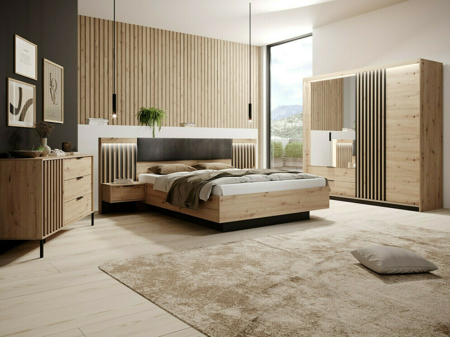 Slaapkamer set Lusone 106