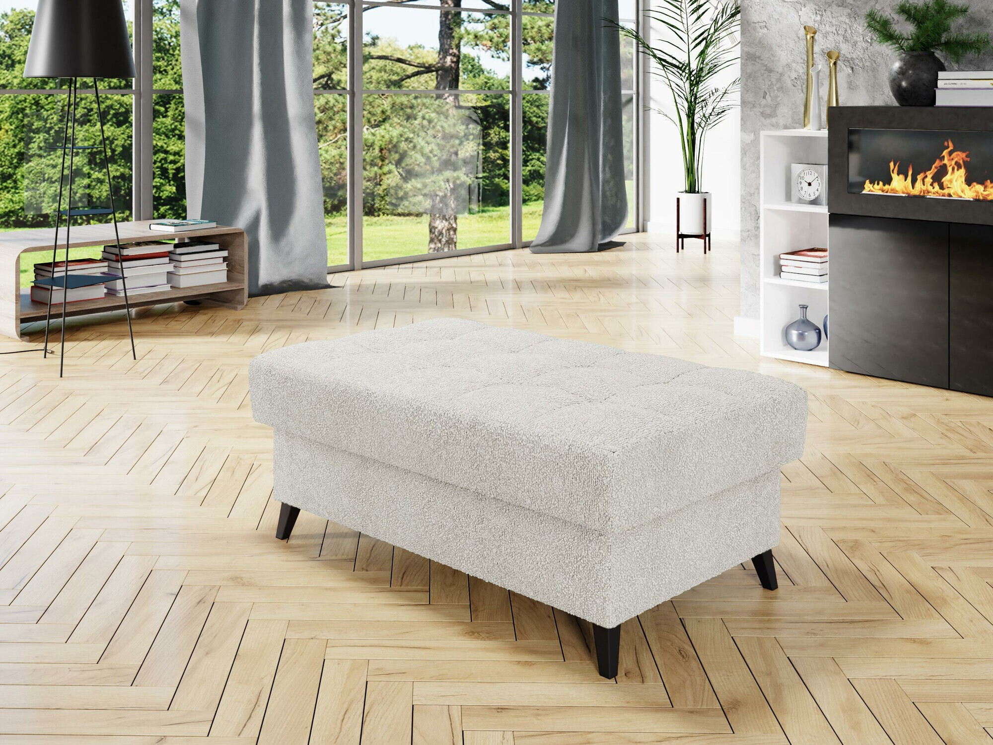 Gestoffeerde hocker Comfivo 236 (Baloo 2073)