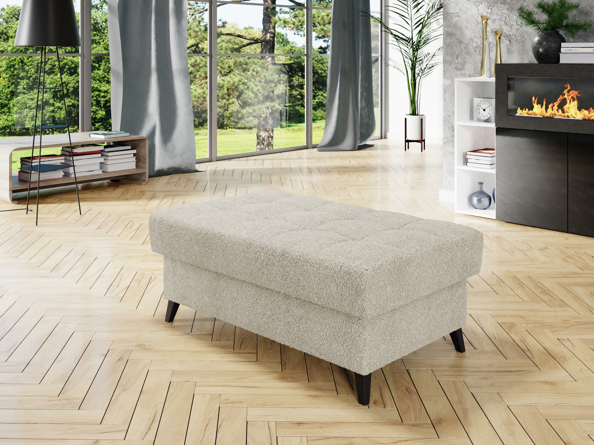 Gestoffeerde hocker Comfivo 236 (Baloo 2074)