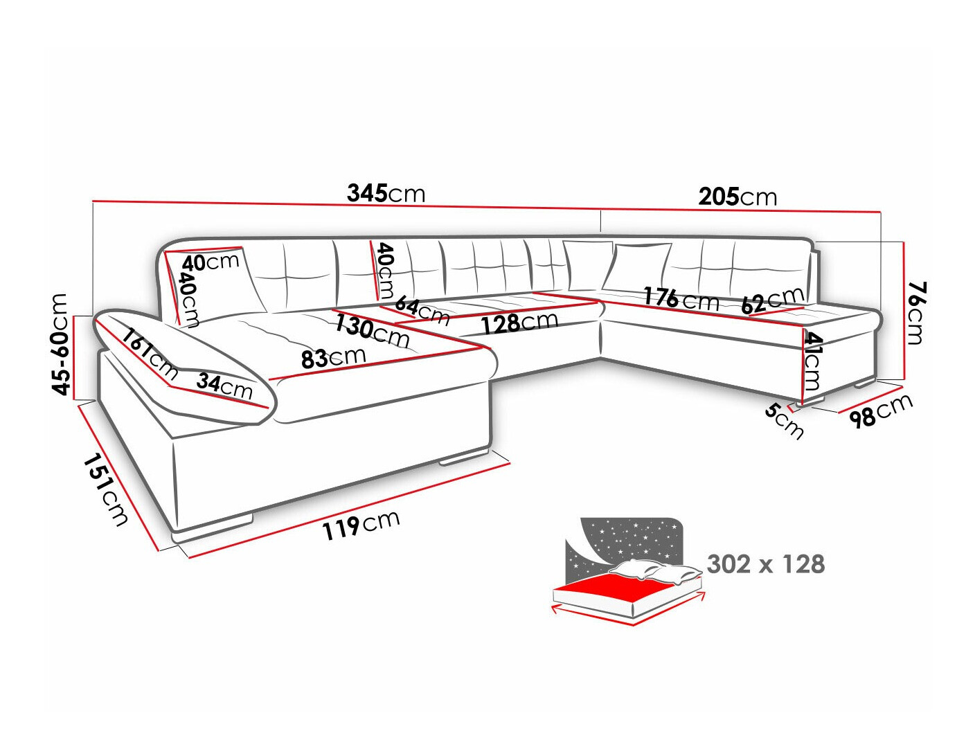 Hoekbank Comfivo 173 (Tracy 211.01)