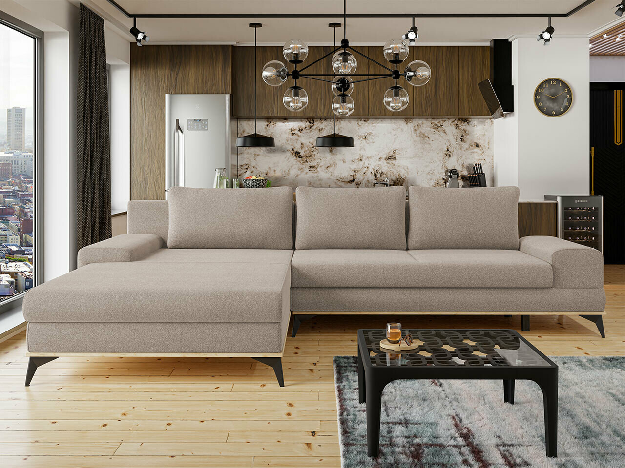 Hoekbank Lincoln 136 (Soro 13)