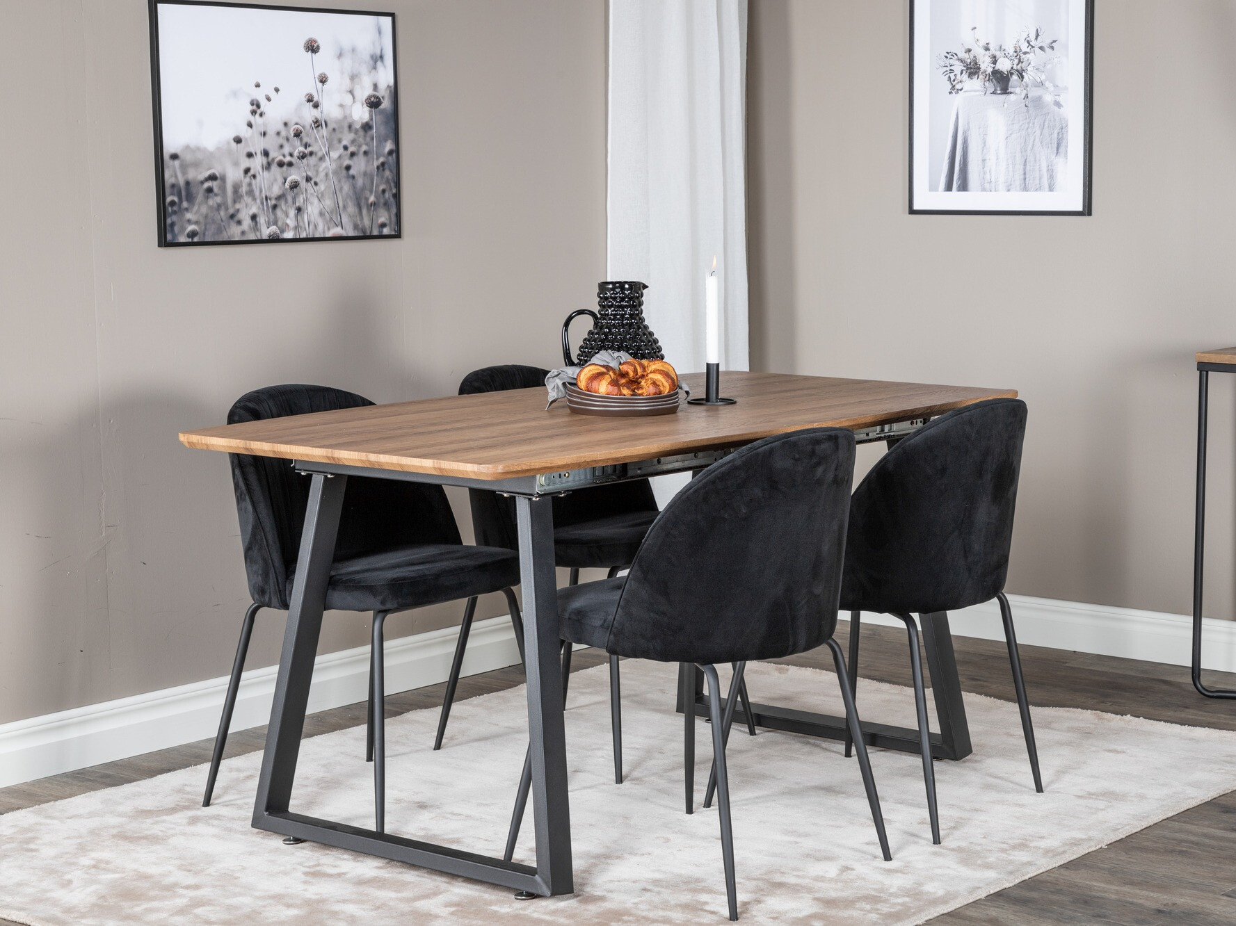 Stoel Dallas 133 (Zwart)