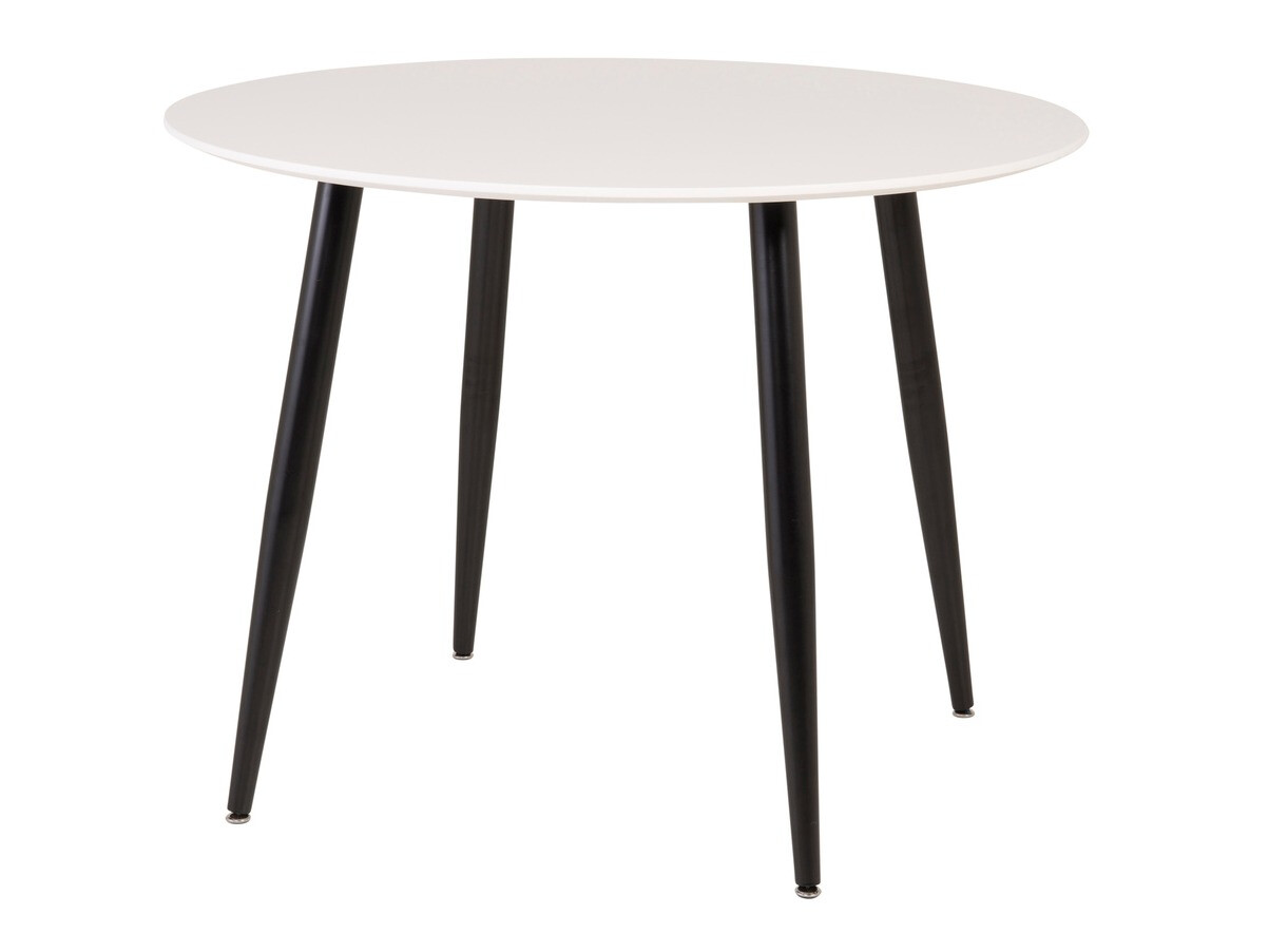 Tafel Dallas 126 (Wit + Zwart)