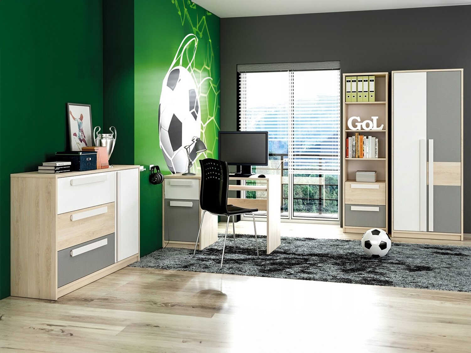 De reeks van de kinderkamer Tivruve 115