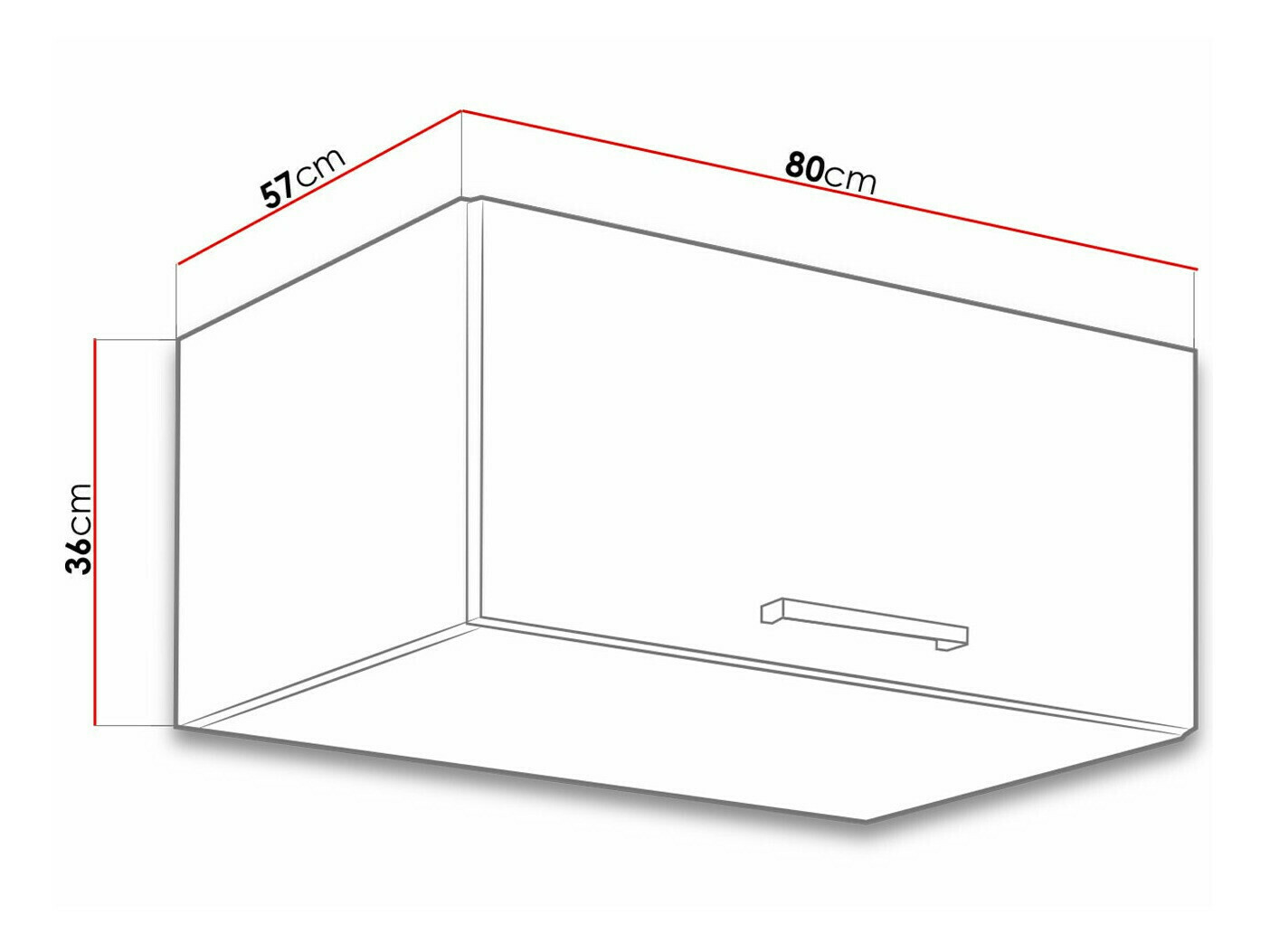 Modulaire wandkast Wood Dark 132