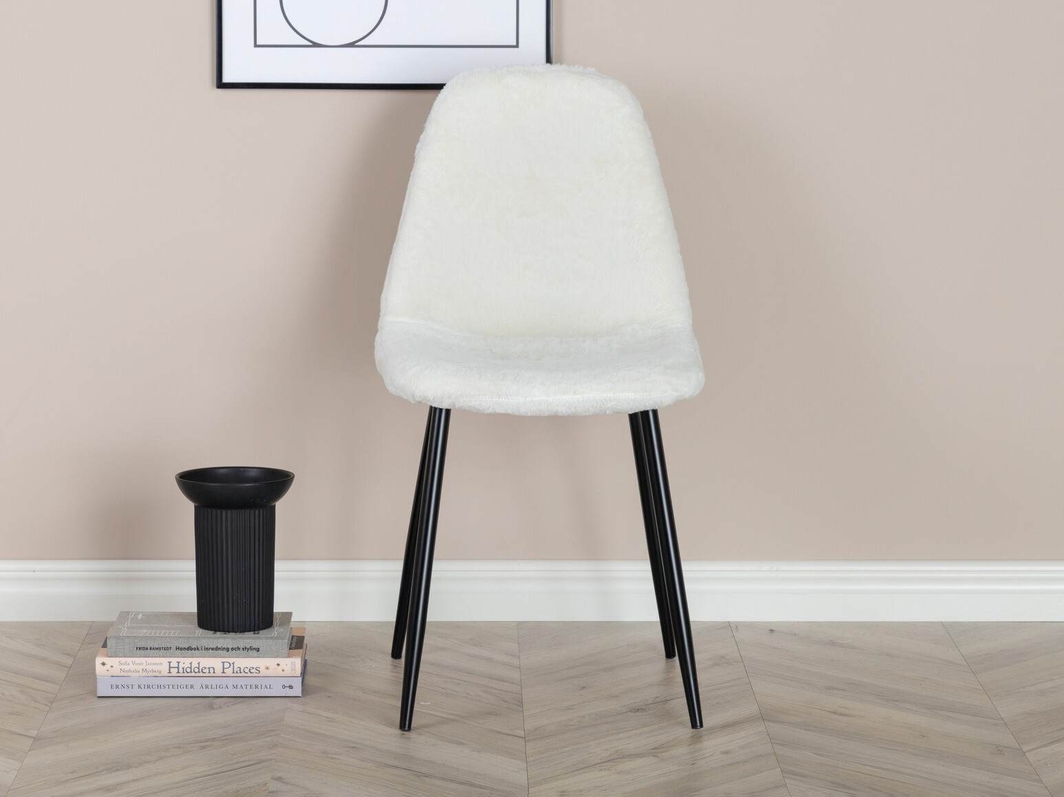 Stoel Dallas 201 (Wit + Zwart)
