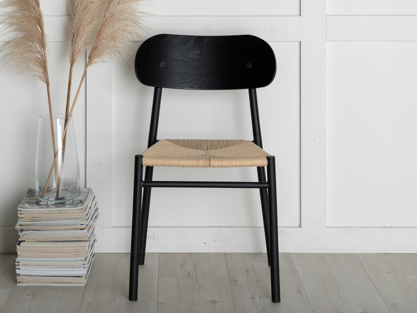 Stoel Dallas 254 (Zwart + Lichtbruin)