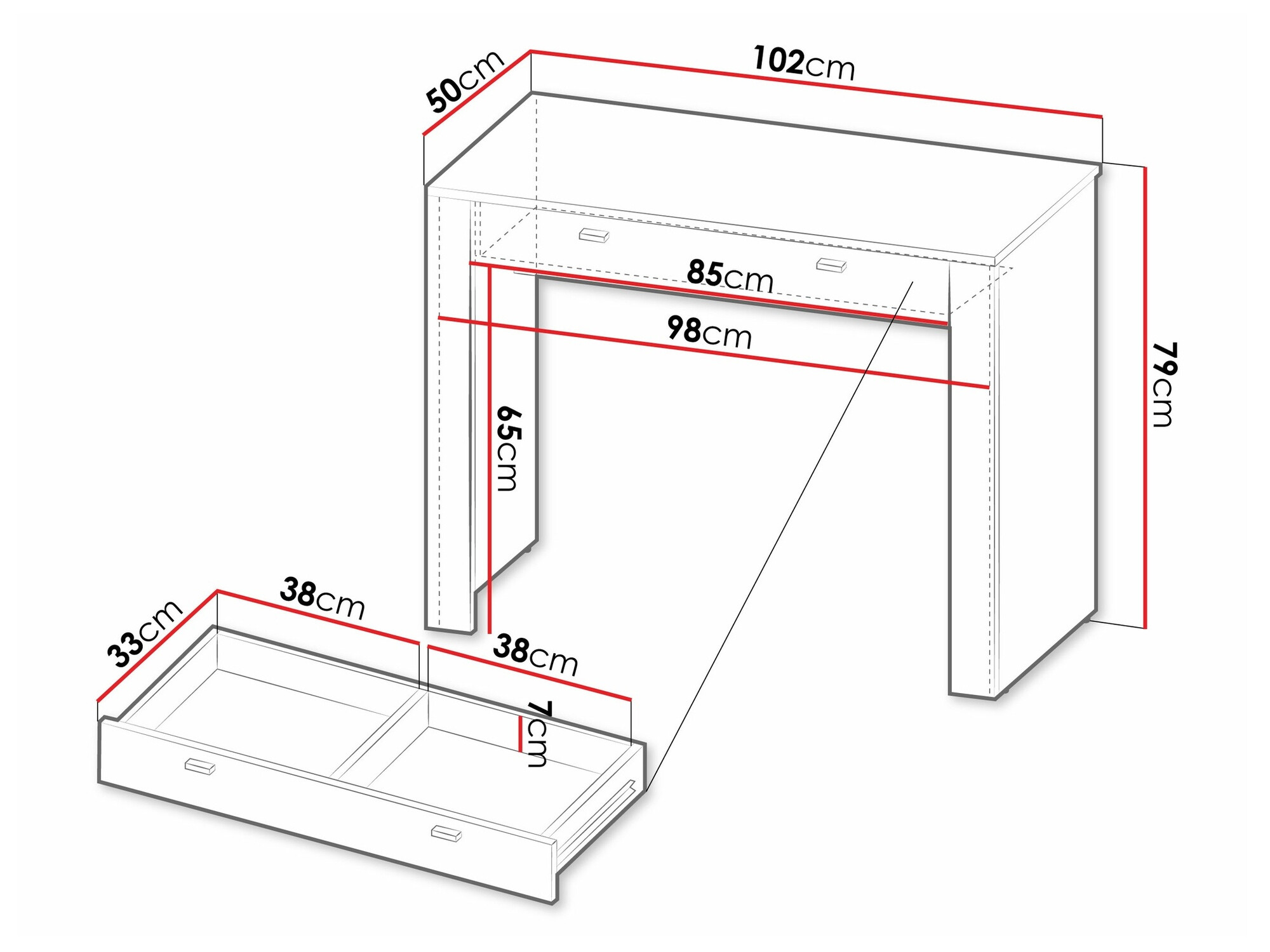 Kaptafel Mormavu 108 (Kasjmier)
