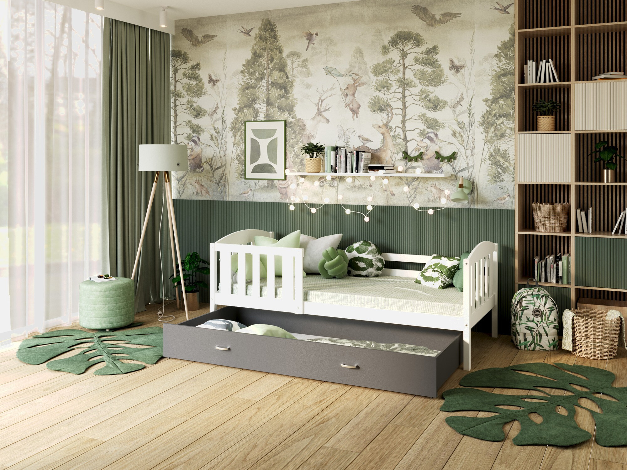 Bed Aurora 126 (Wit)