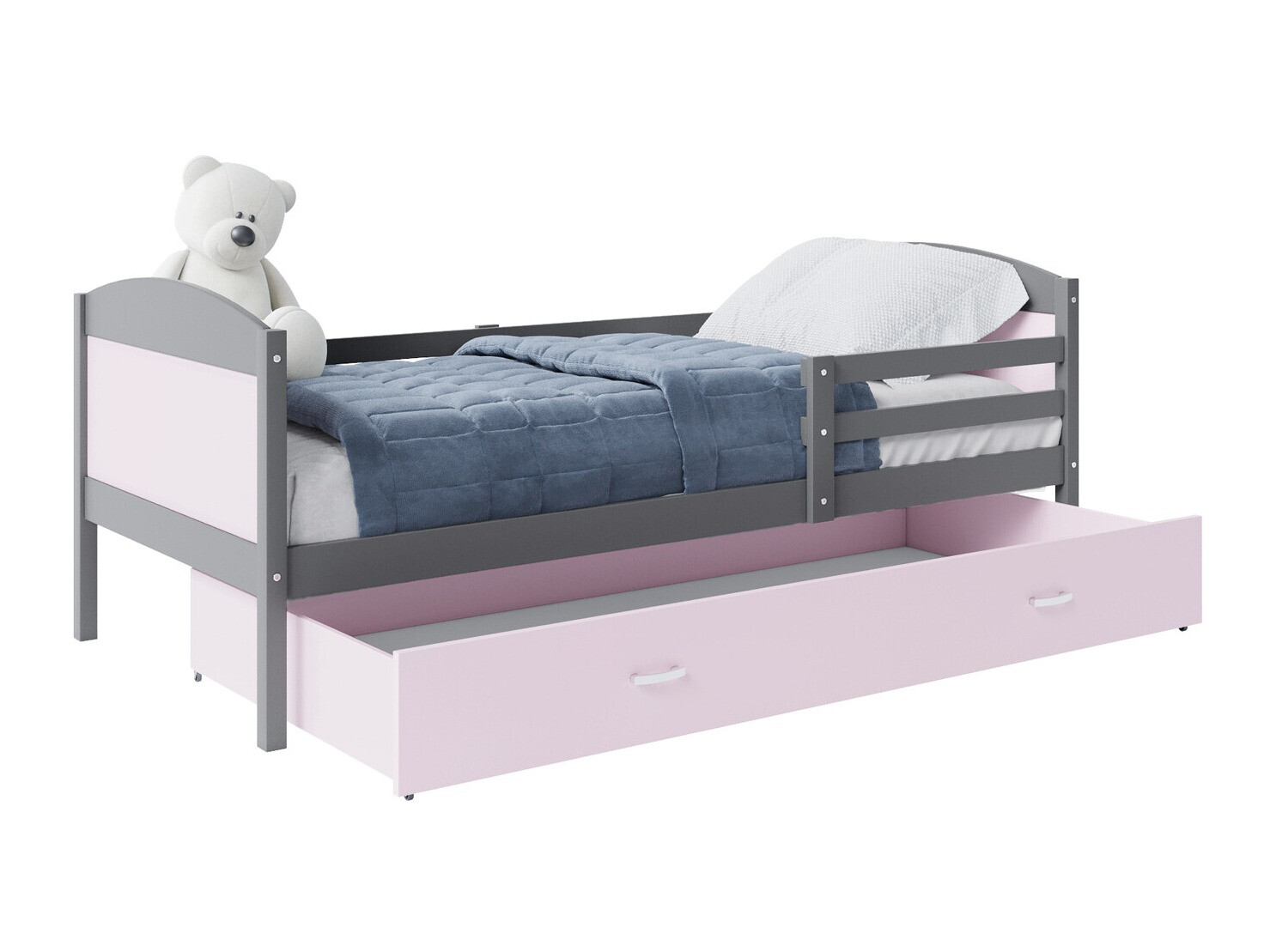 Bed Aurora 127 (Grijs)