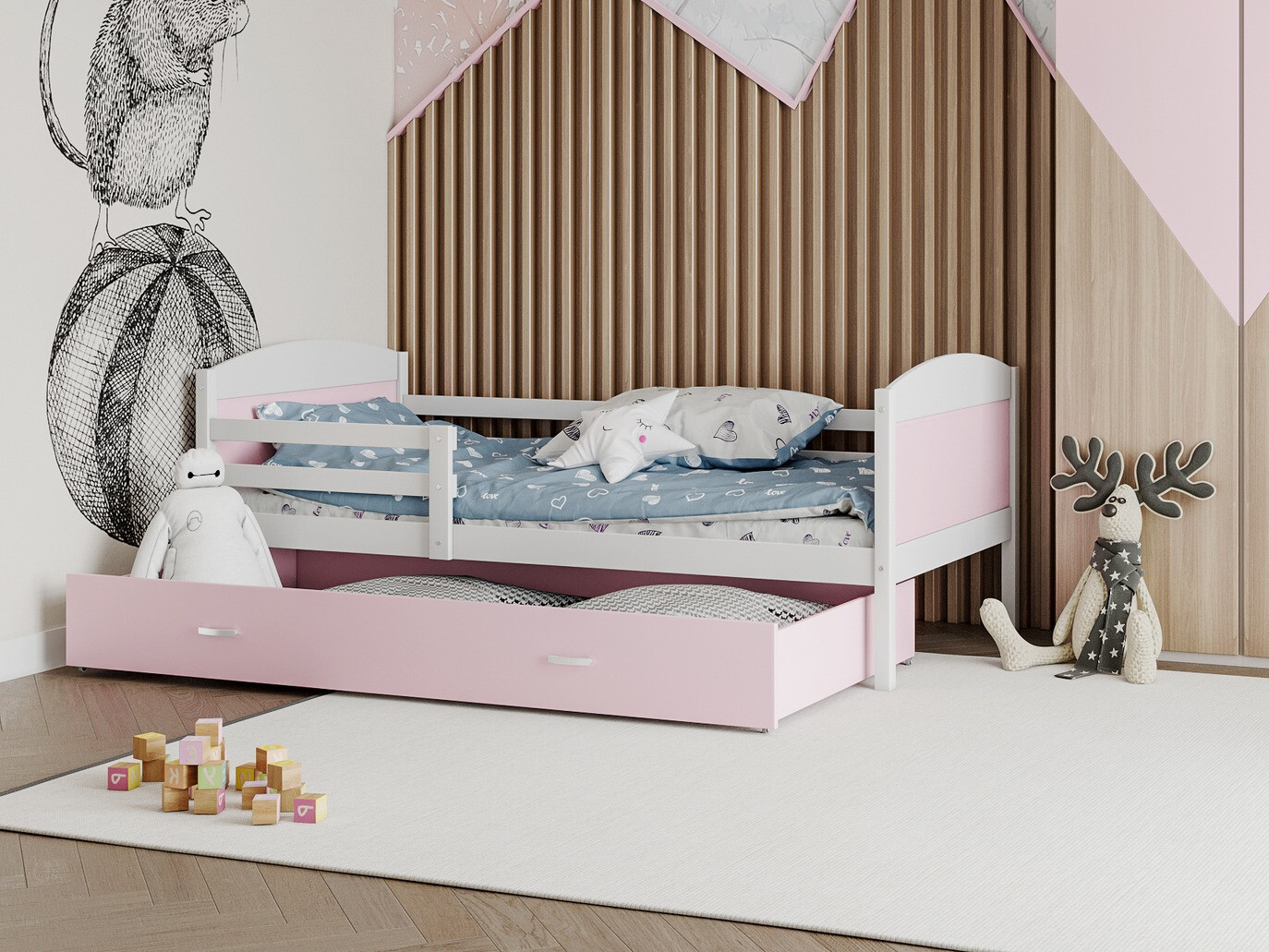Bed Aurora 127 (Wit)