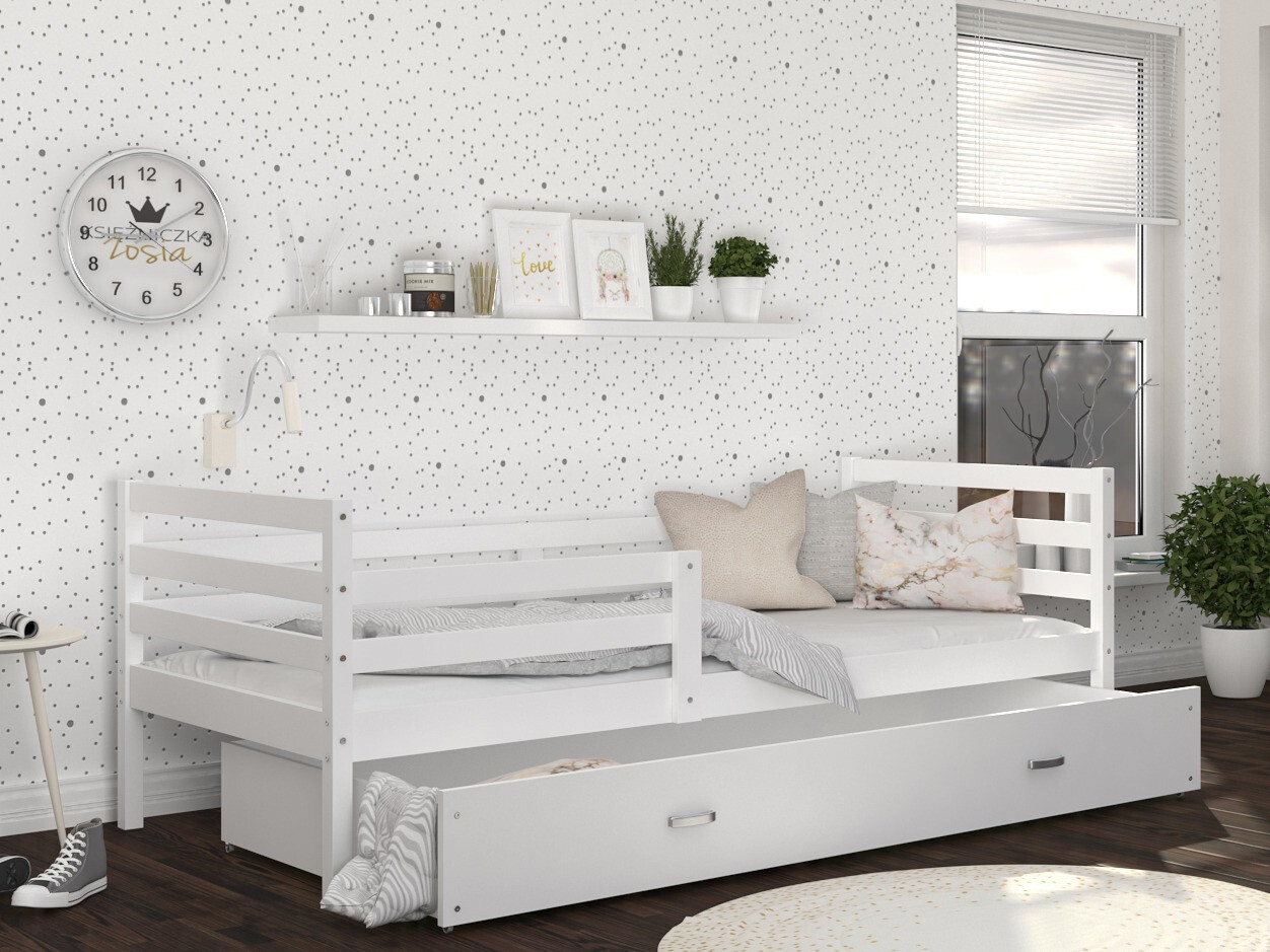 Bed Aurora 130 (Wit)