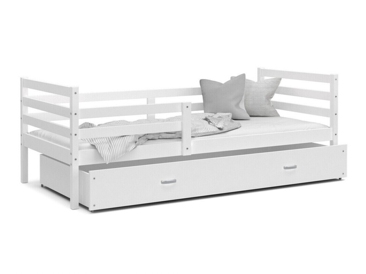 Bed Aurora 130 (Wit)
