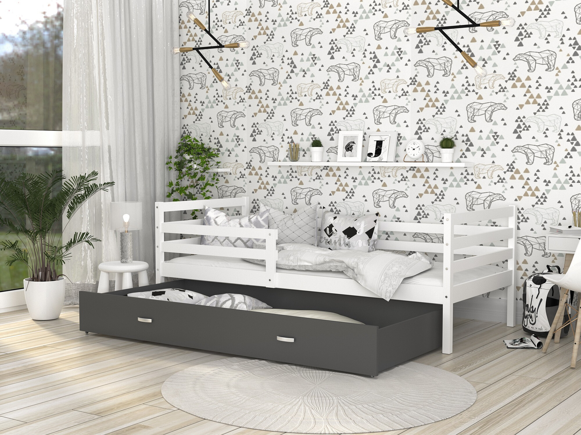 Bed Aurora 130 (Wit)