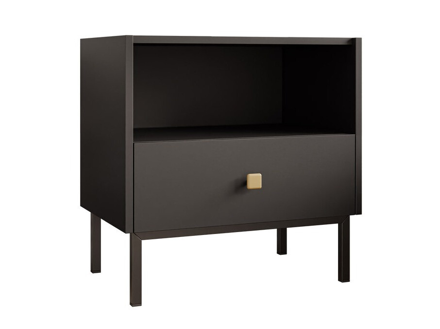 Nachtkastje Comfivo Nunove 105 (Zwart)