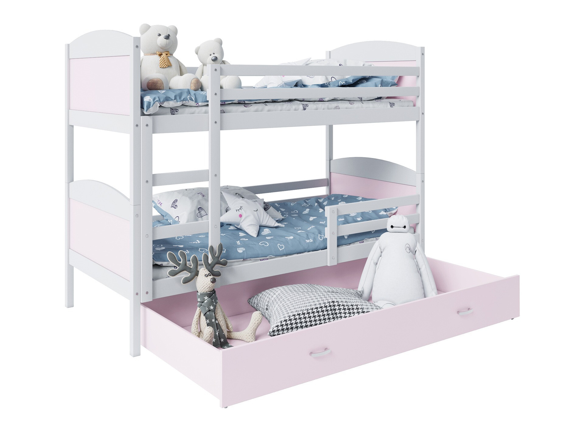 Stapelbed Aurora 101 (Wit)