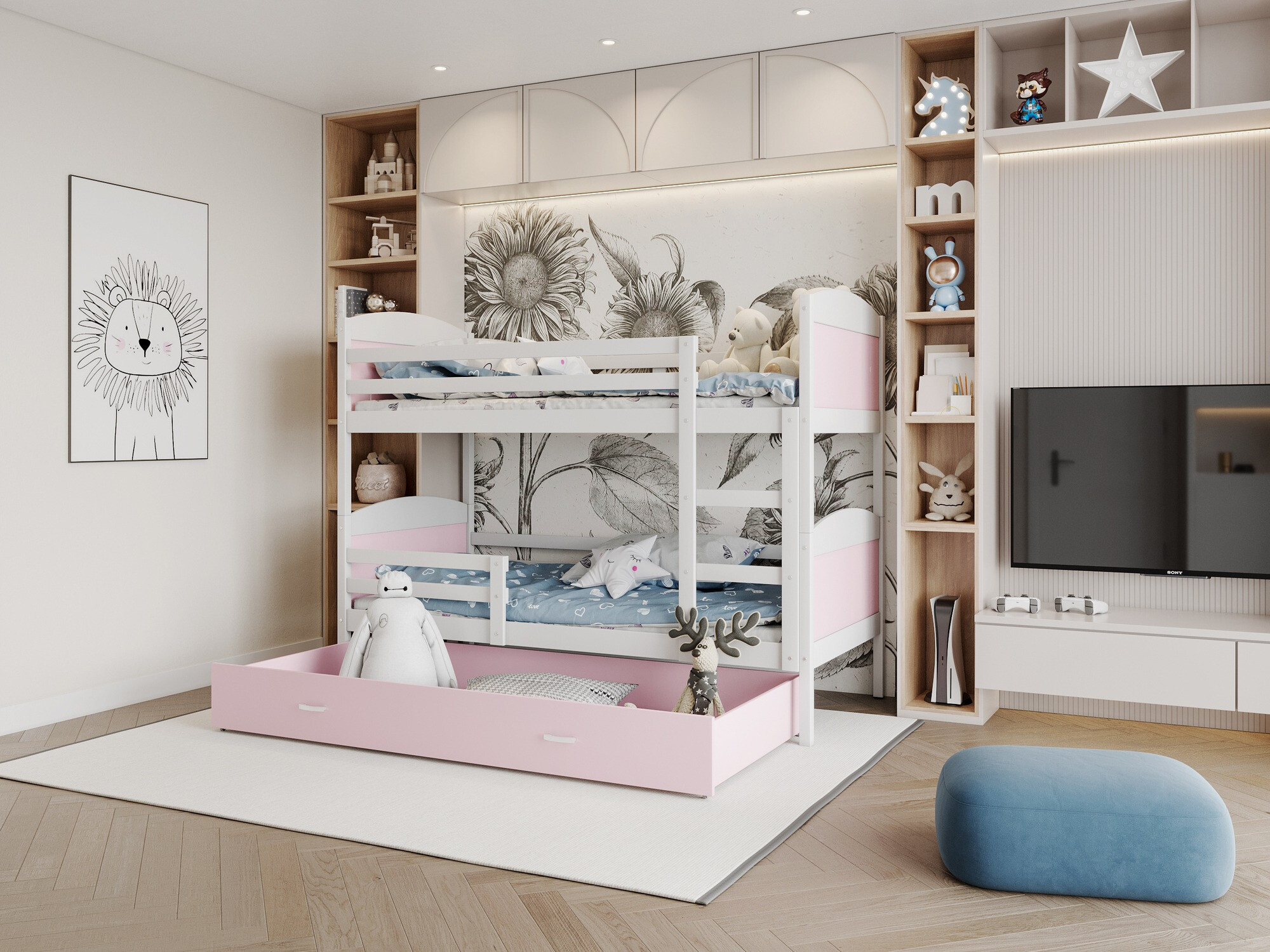 Stapelbed Aurora 102 (Wit)