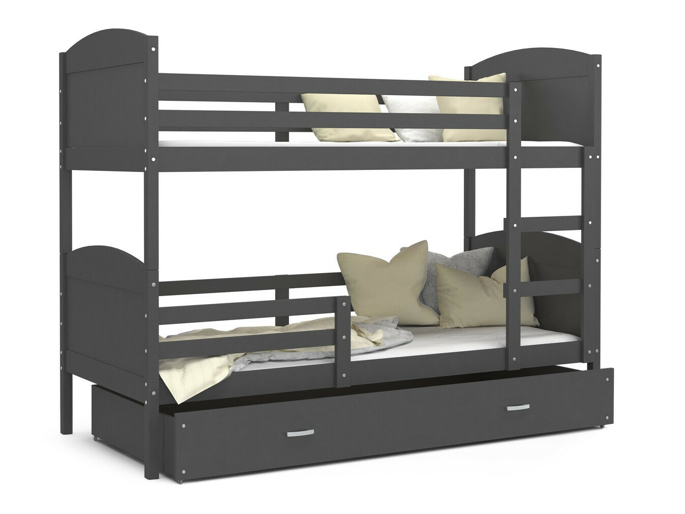 Stapelbed Aurora 103 (Grijs)