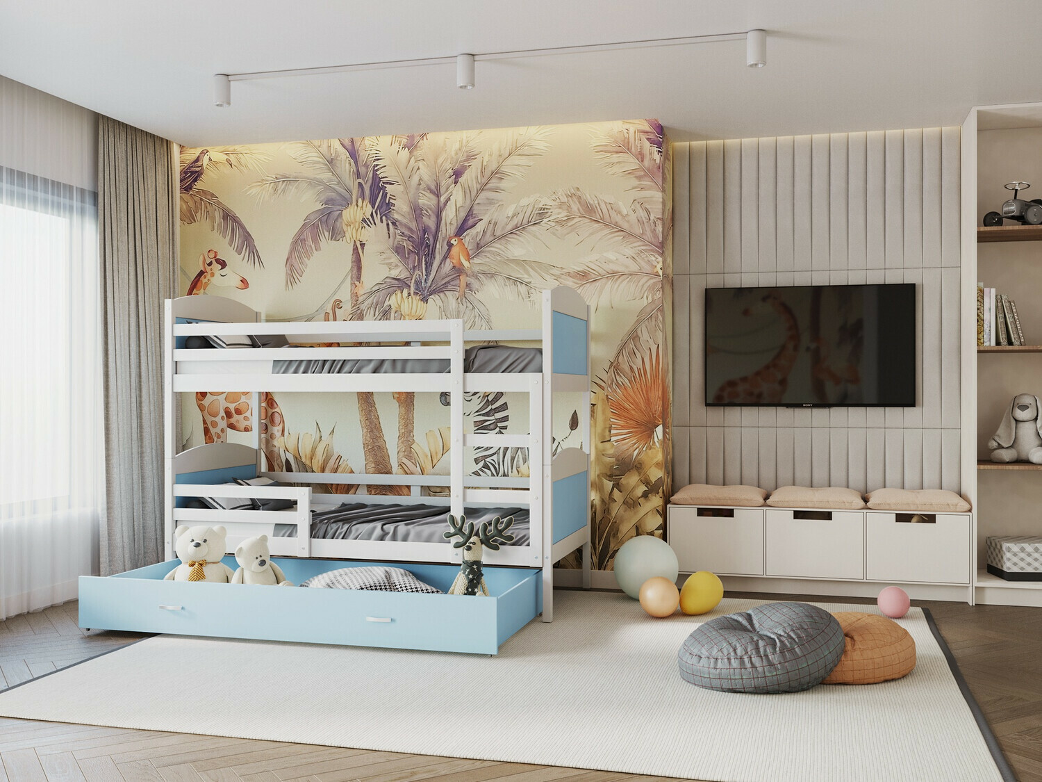 Stapelbed Aurora 103 (Wit)