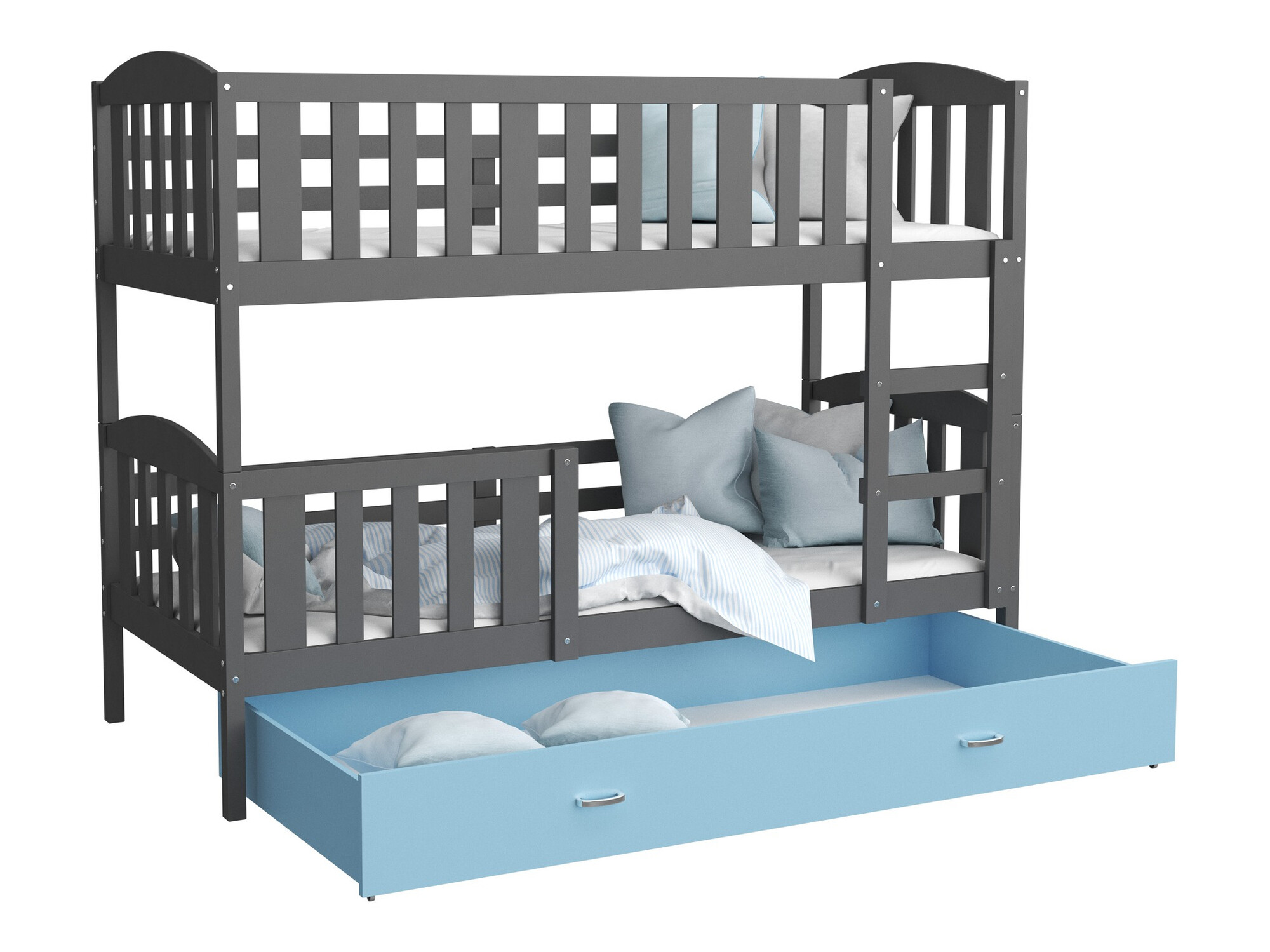 Stapelbed Aurora 105 (Grijs)