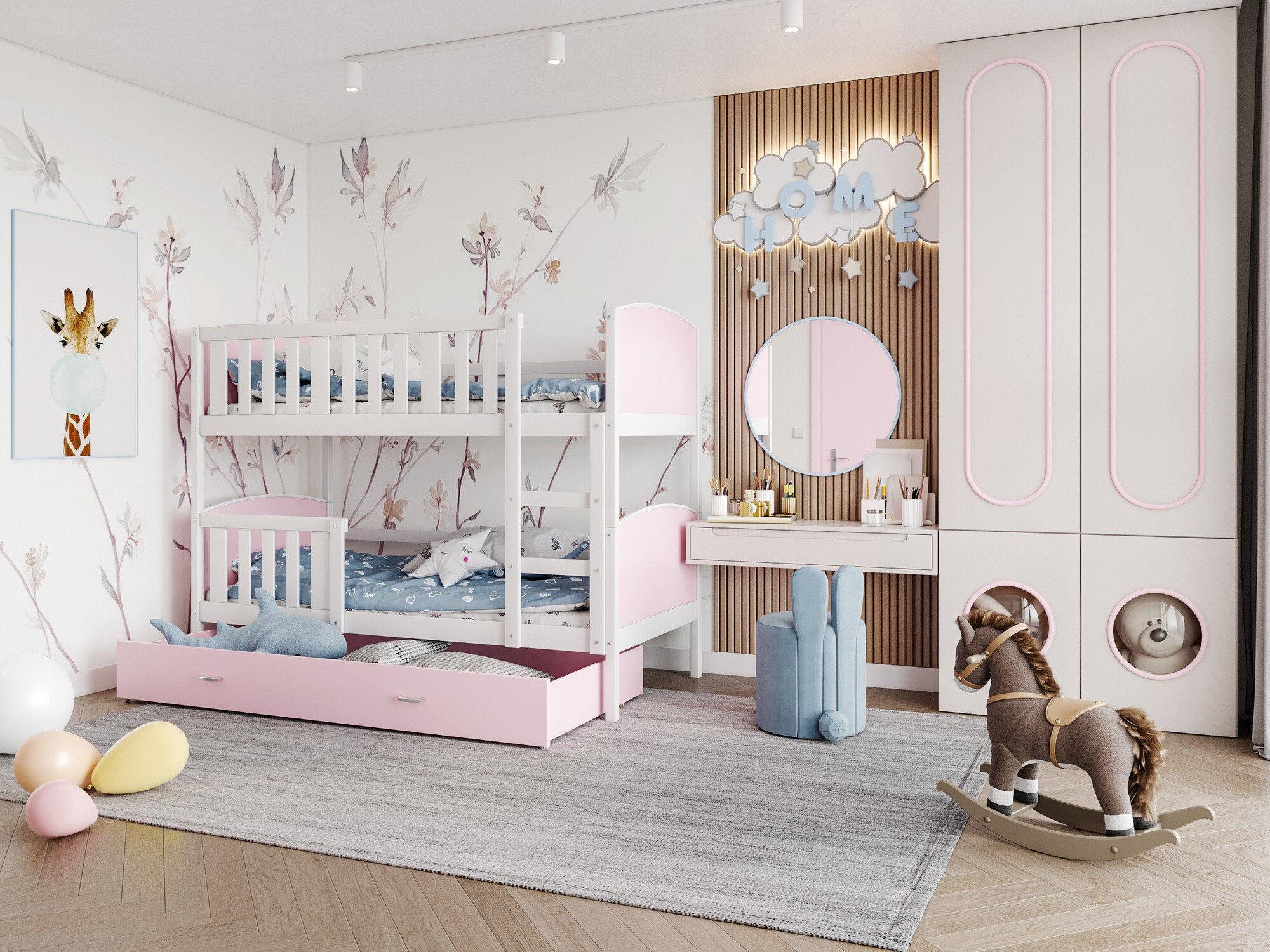 Stapelbed Aurora 113 (Wit)