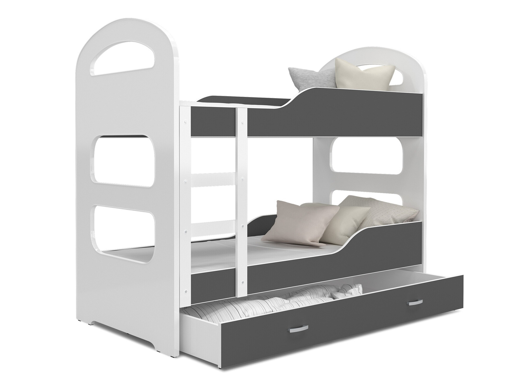 Stapelbed Aurora 114 (Grijs)