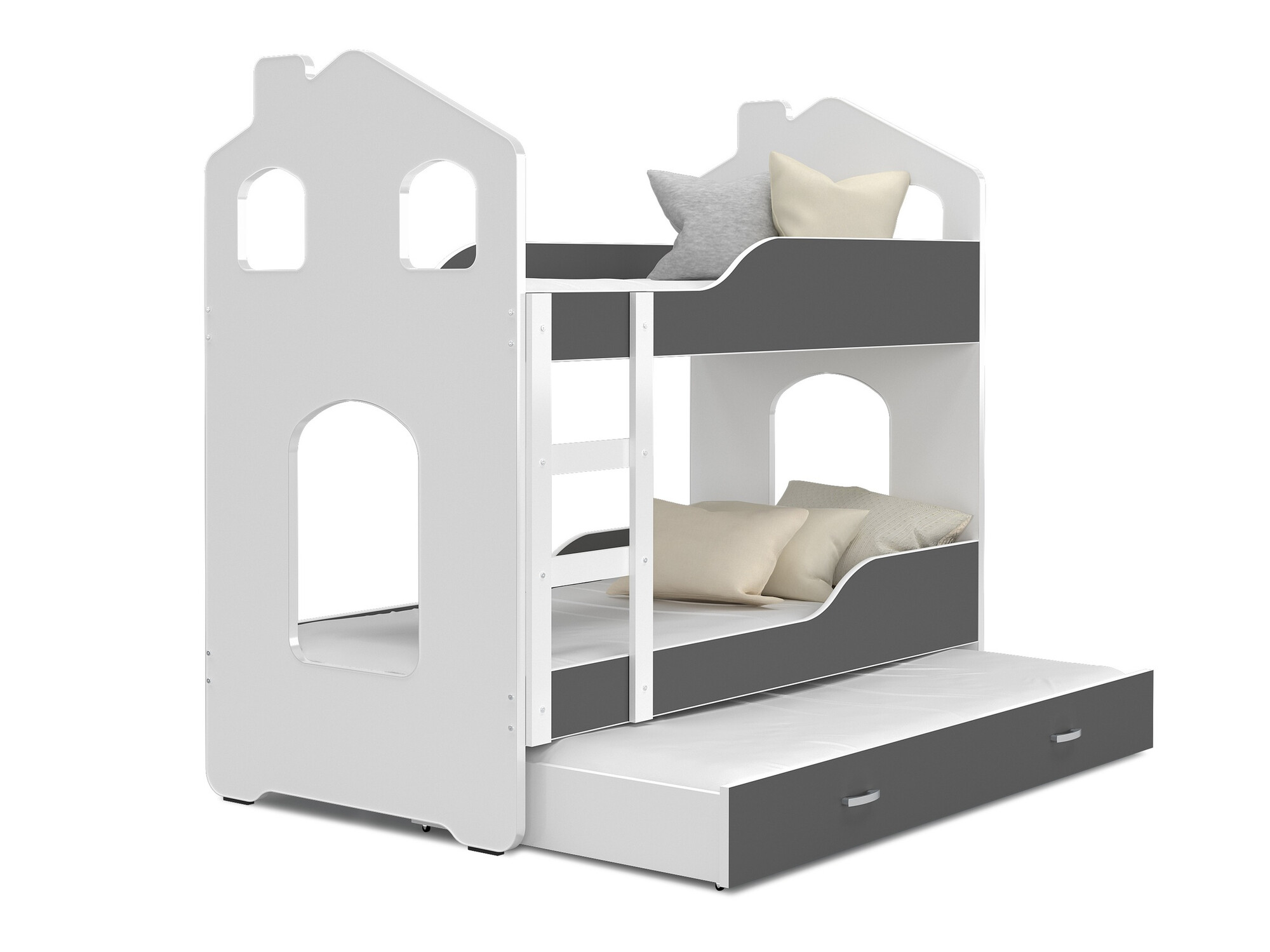 Stapelbed Aurora 115 (Grijs)