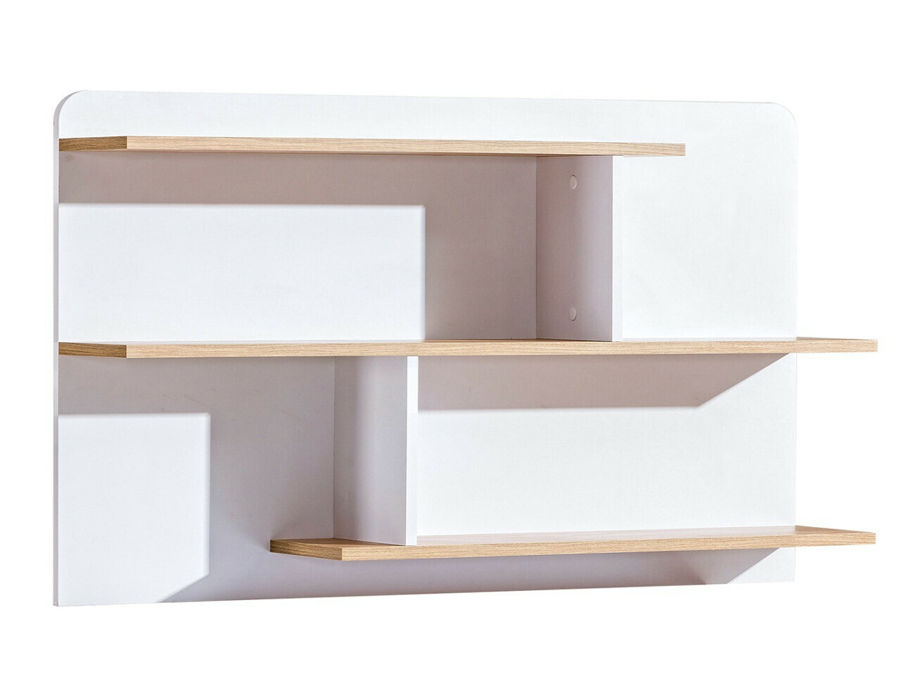 Wandplank Ophmora 107 (Eiken + Wit)