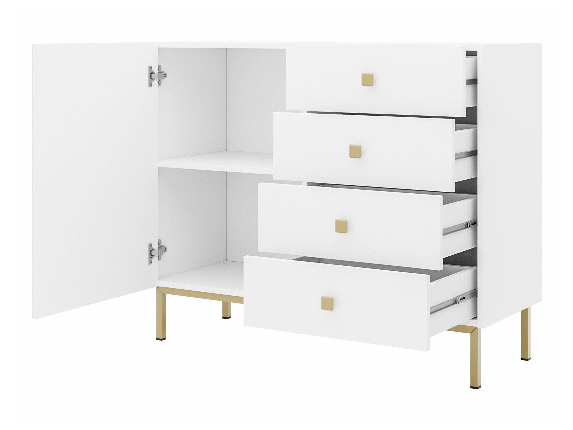 Woonkamerset Comfivo Nunove 106 (Zwart)