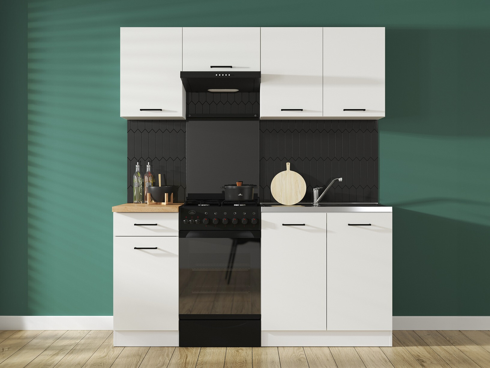 Modulaire keukenset Line White 116