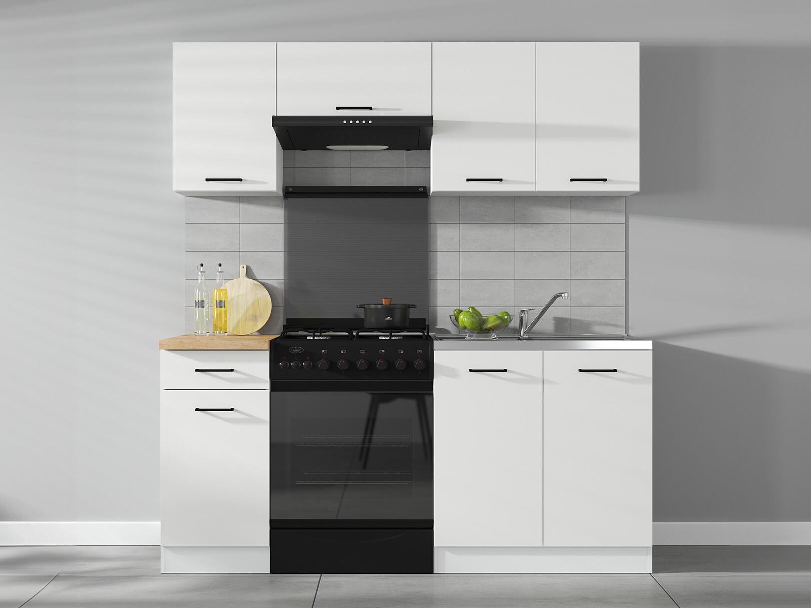 Modulaire keukenset Line White 117